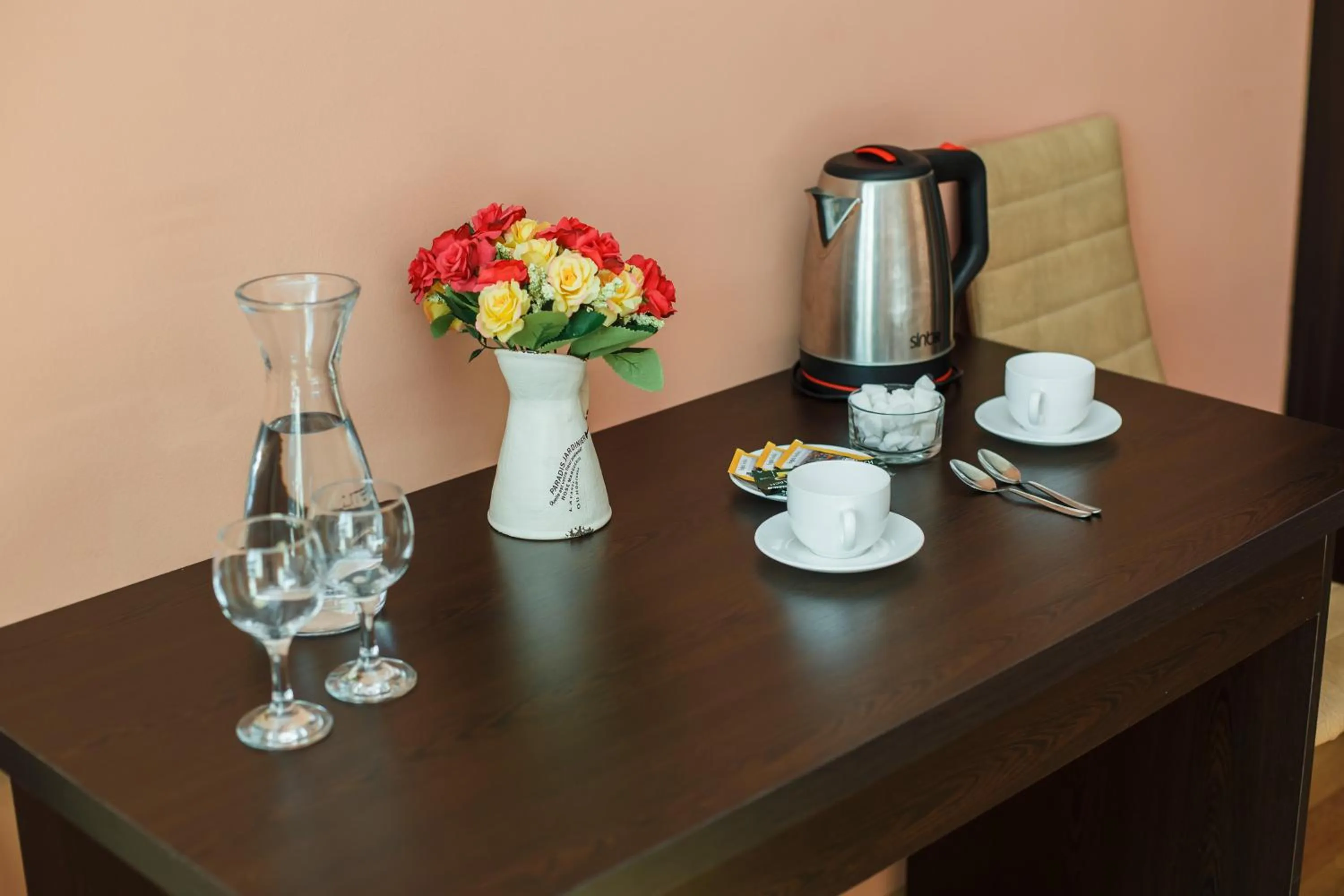 Coffee/tea facilities in Hotel Egrisi