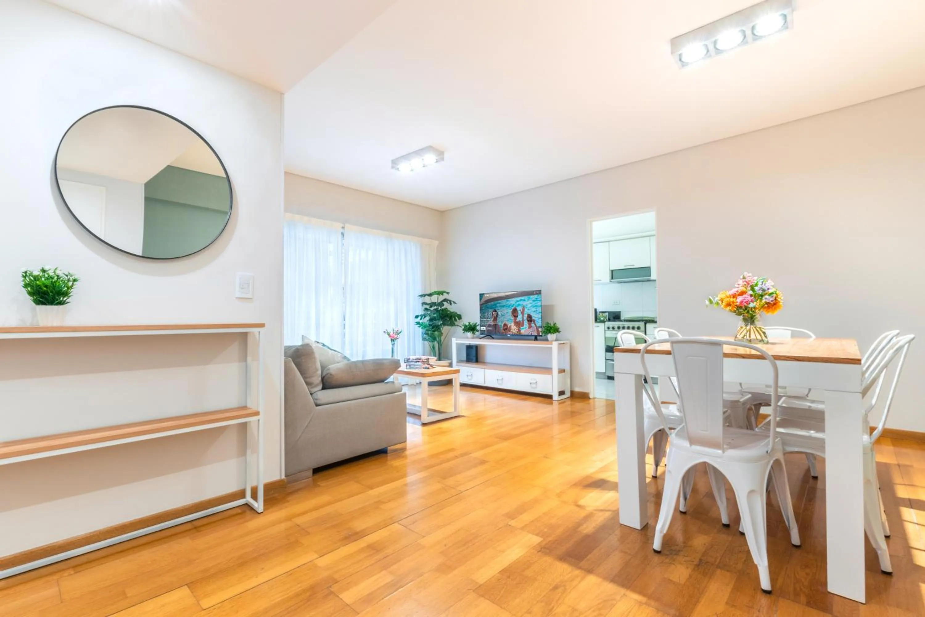 Living room in Modern Apartments in Puerto Madero