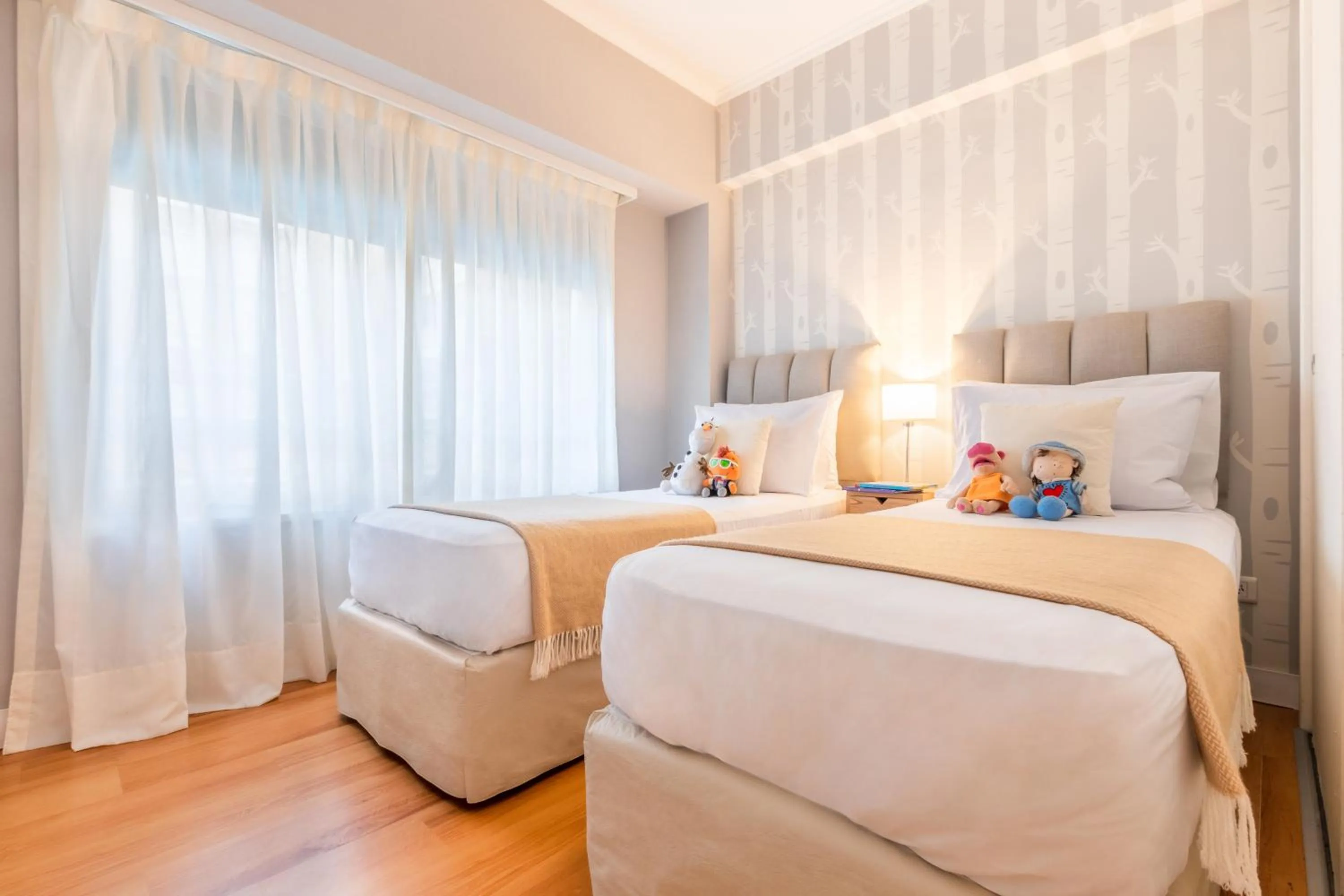 Bed in Modern Apartments in Puerto Madero