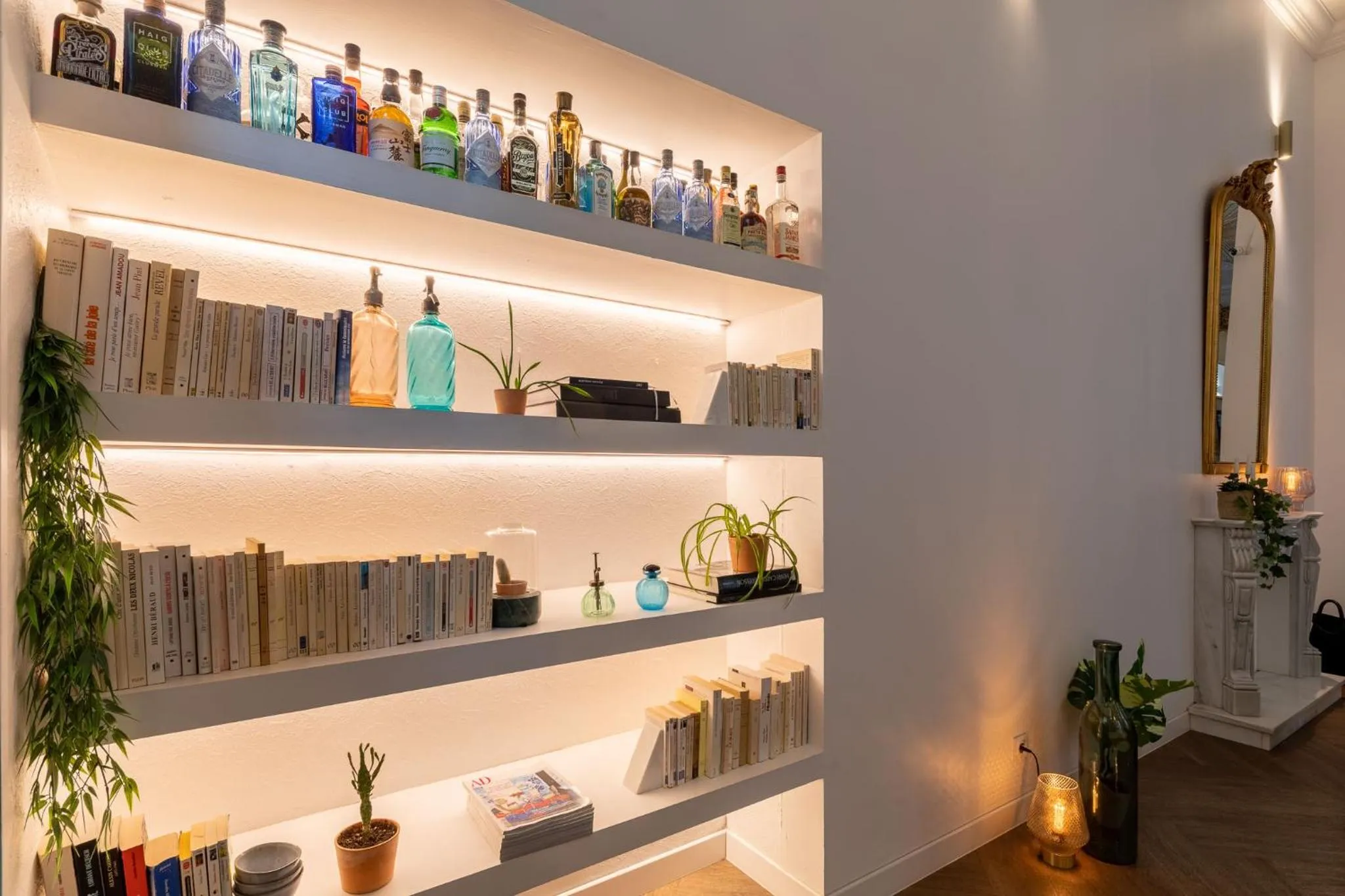 Library in 1924 Hôtel