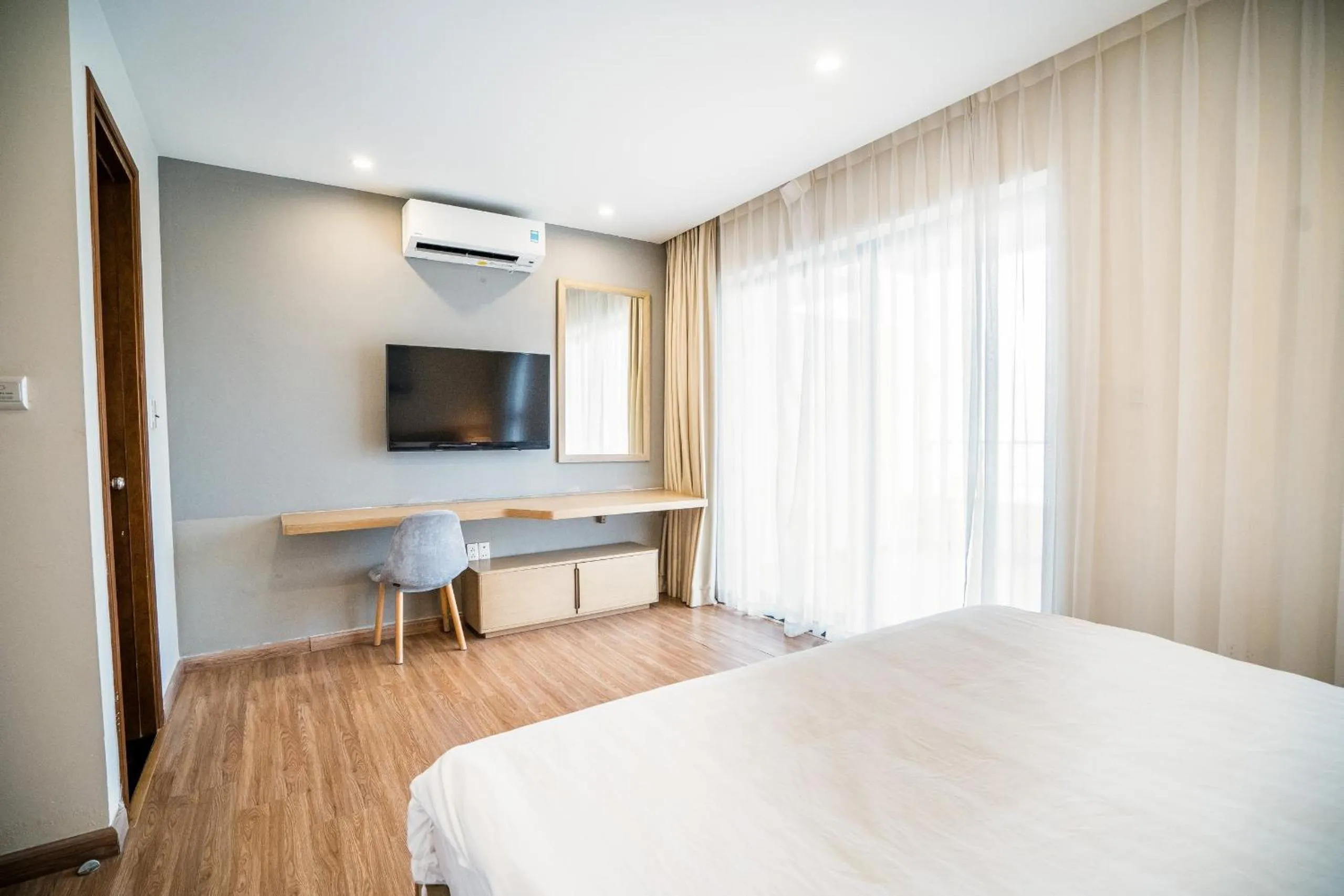 Bed in Green Pearl Villa Ha Long