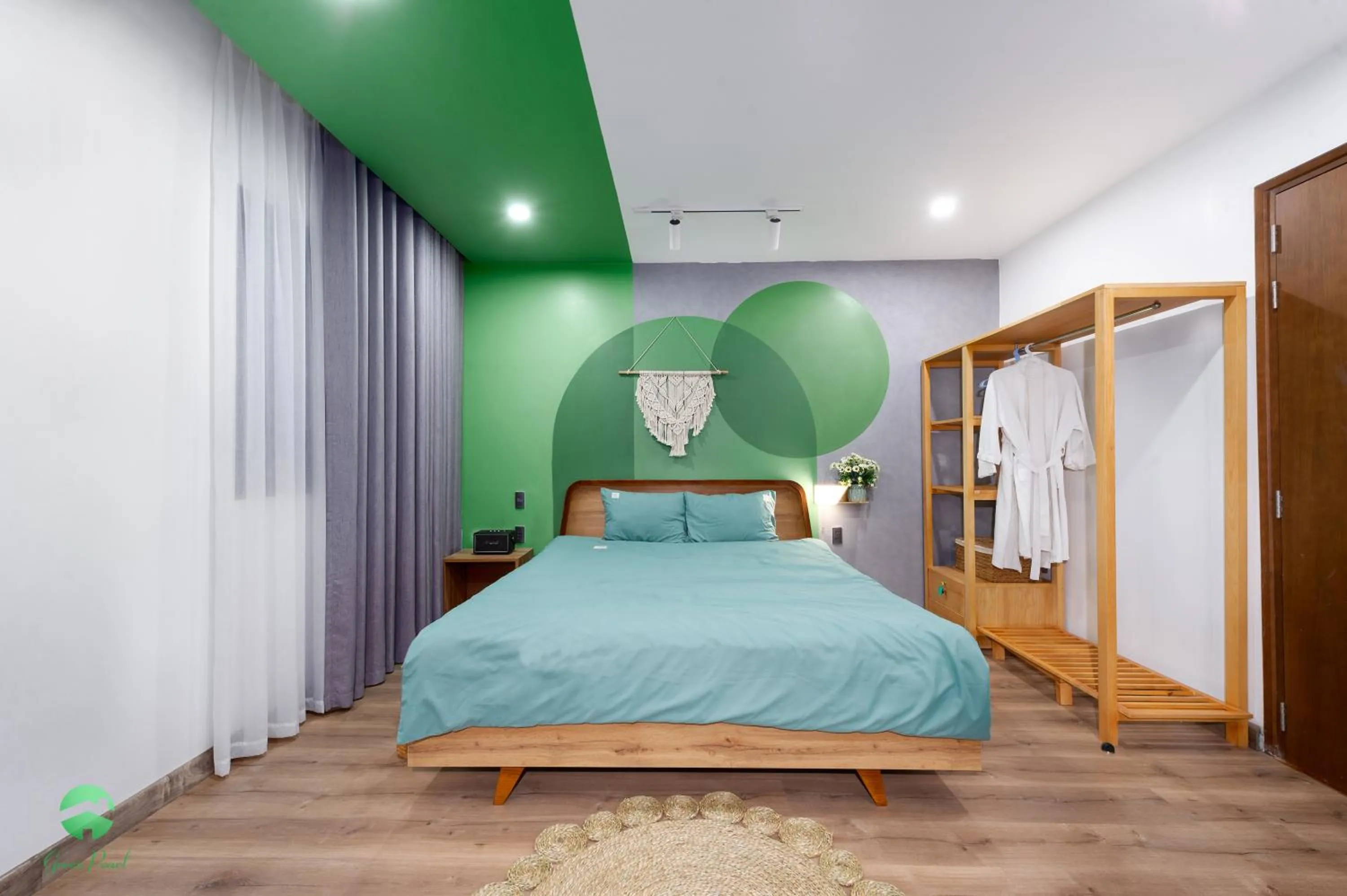 Bed in Green Pearl Villa Ha Long