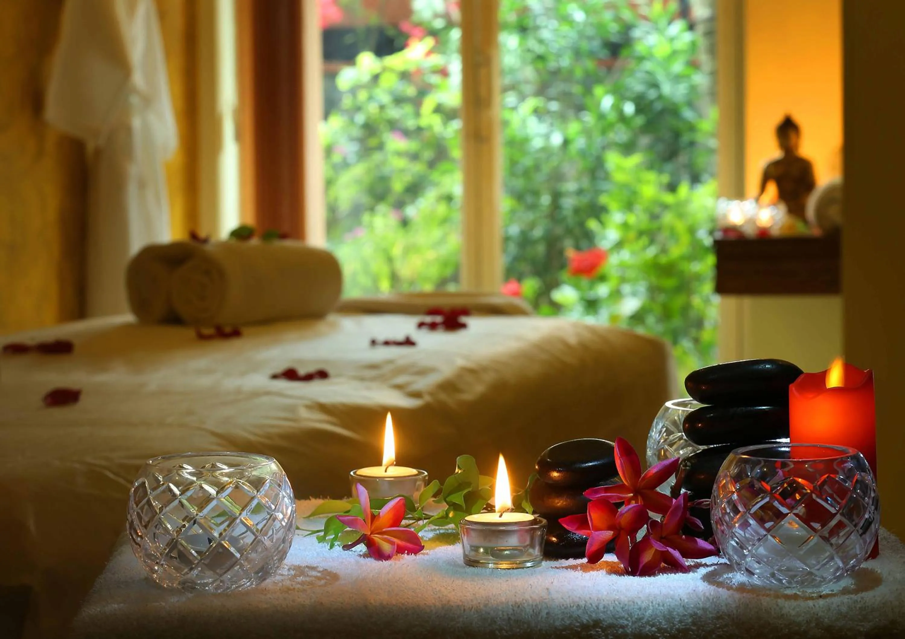 Spa and wellness centre/facilities, Bed in Uday Samudra Leisure Beach Hotel & Spa