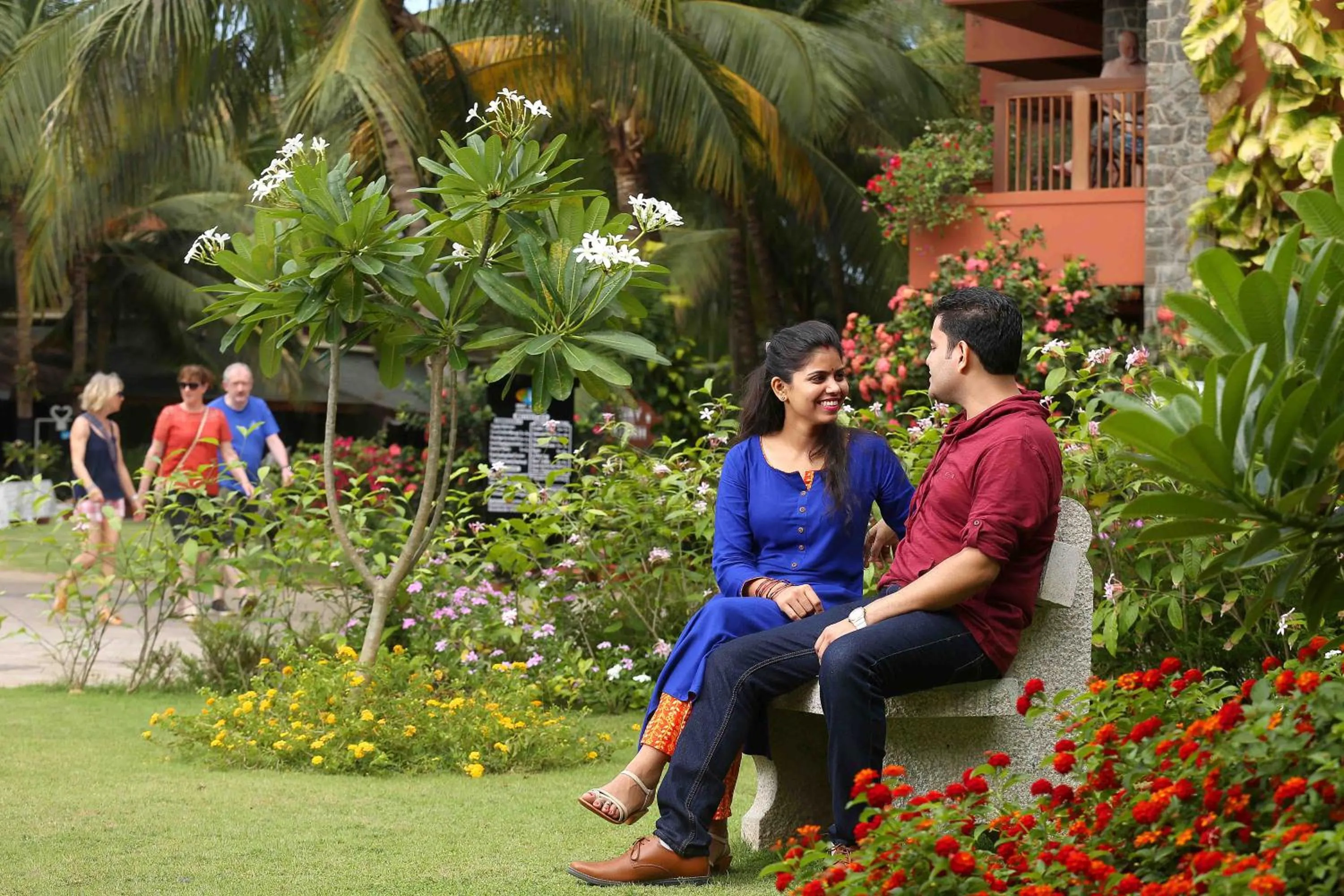 Garden in Uday Samudra Leisure Beach Hotel & Spa