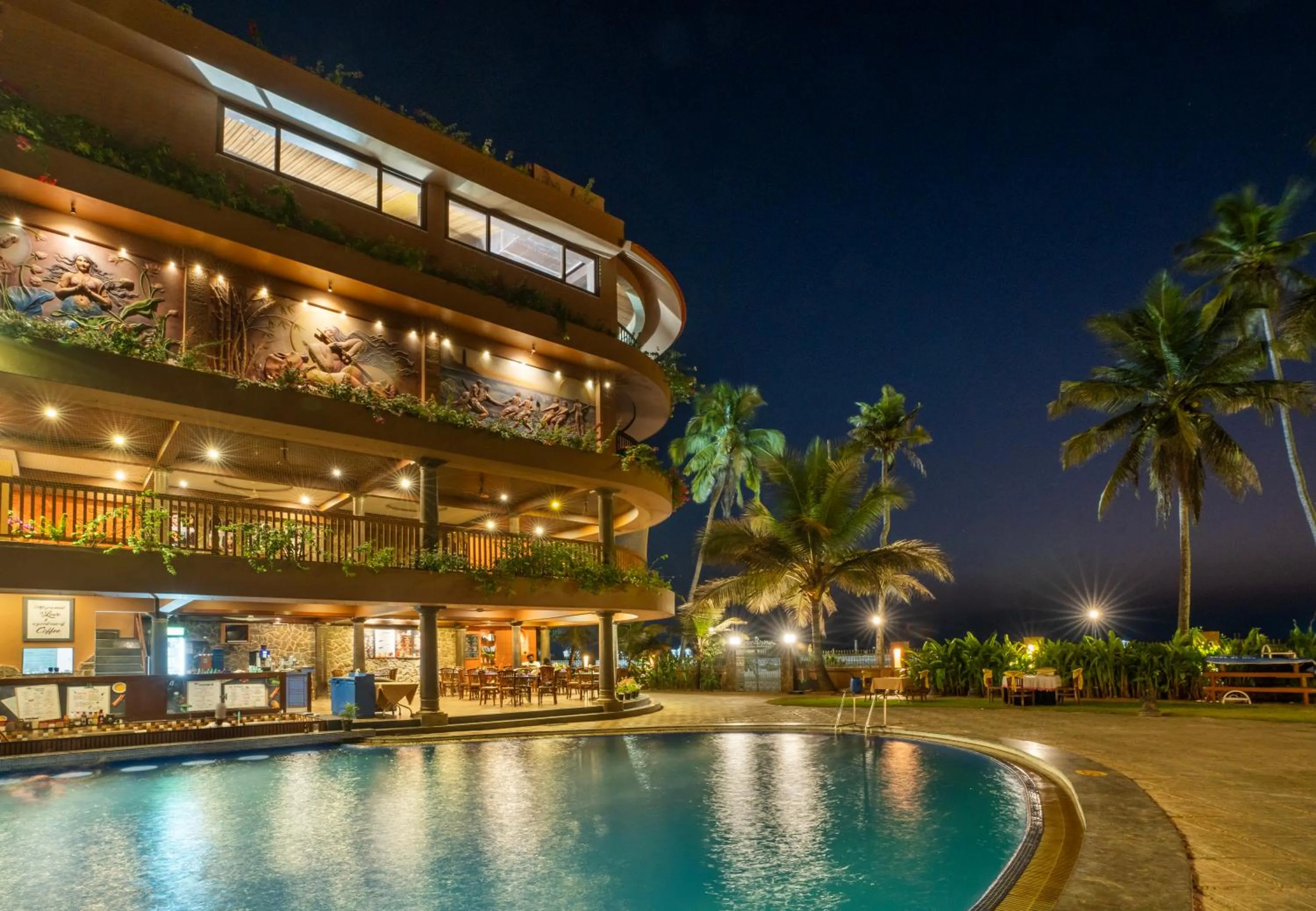 Property building in Uday Samudra Leisure Beach Hotel & Spa