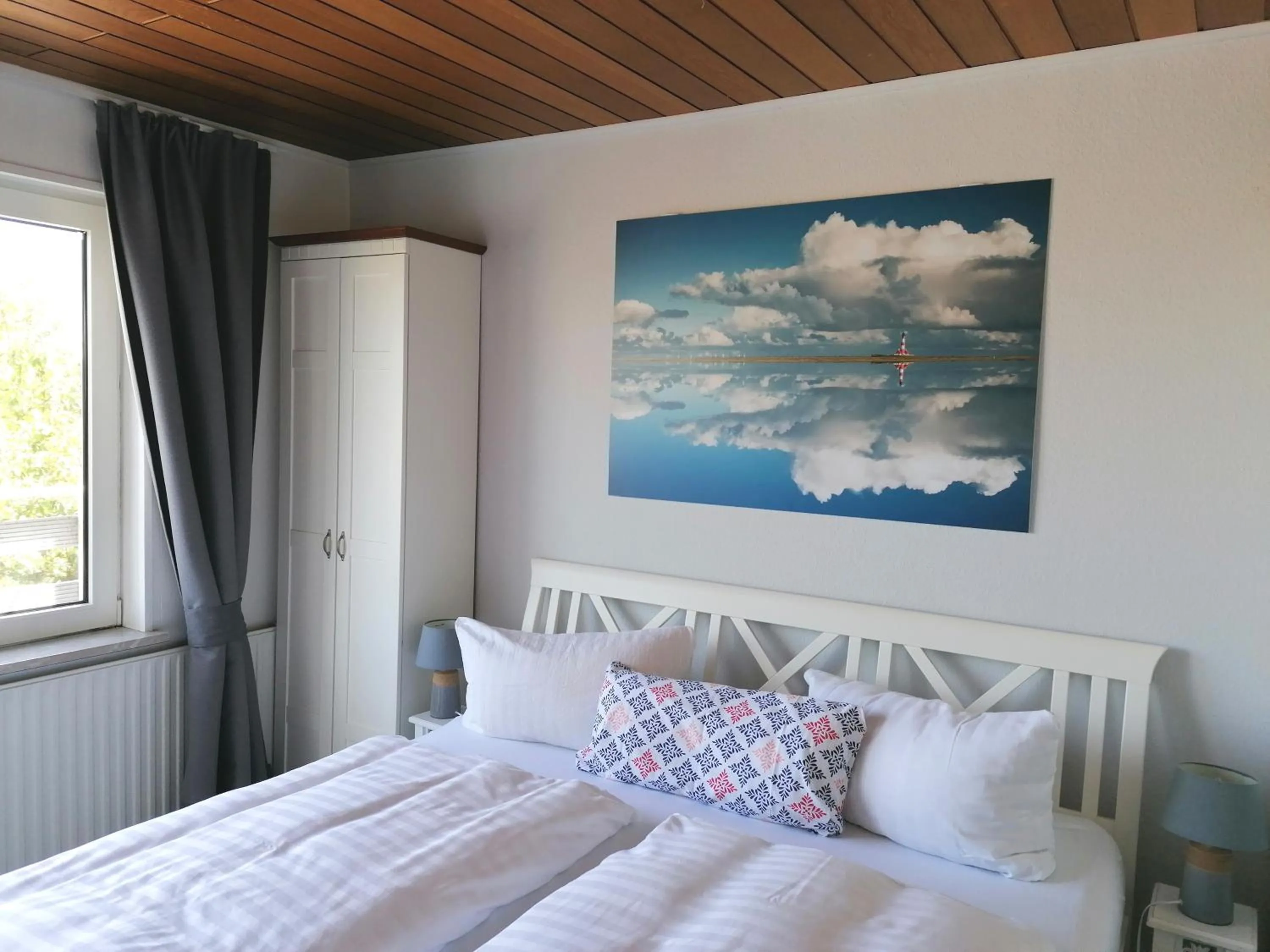 Bed in Hotel Möven-Kieker