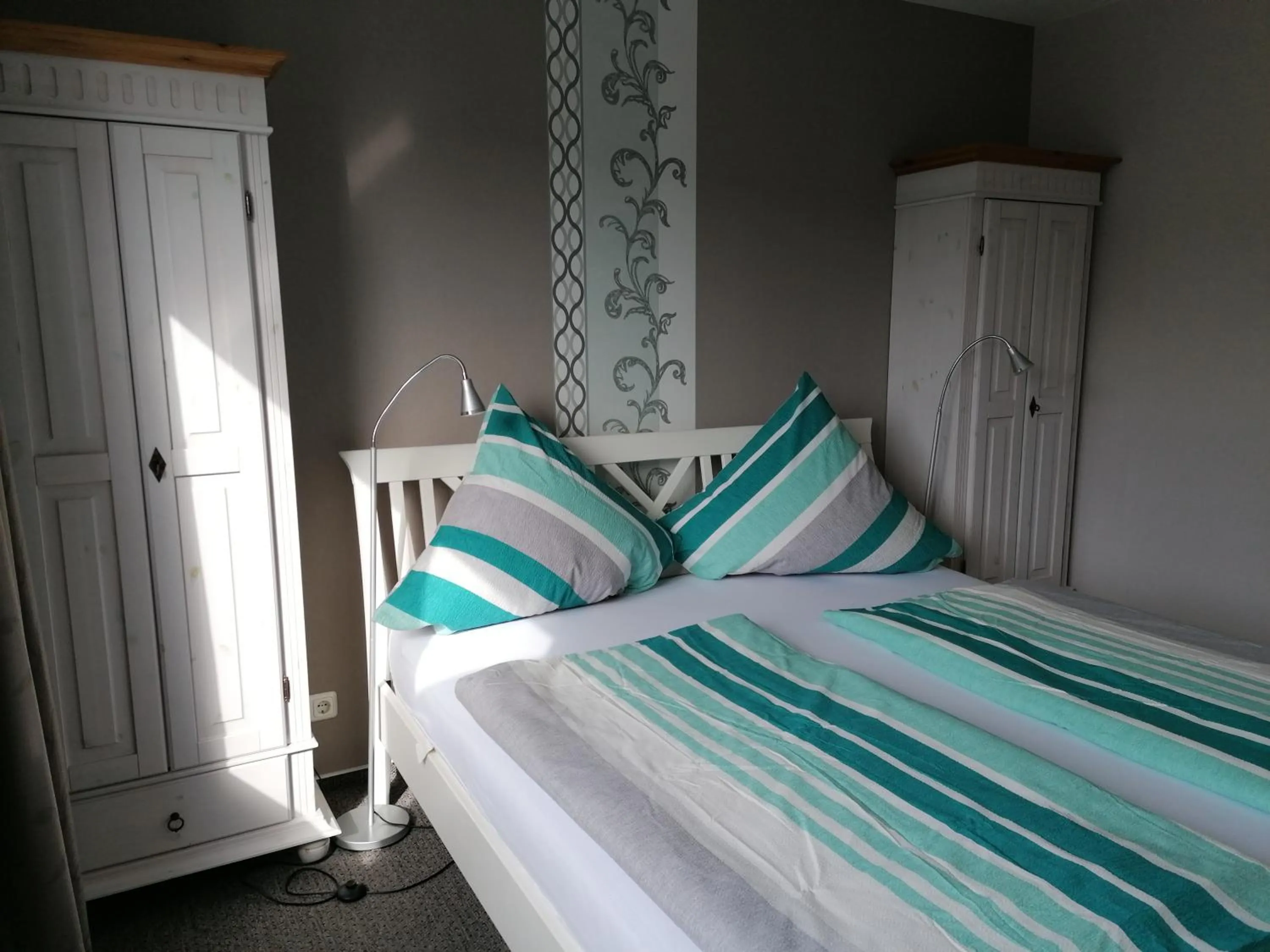 Bedroom, Bed in Hotel Möven-Kieker