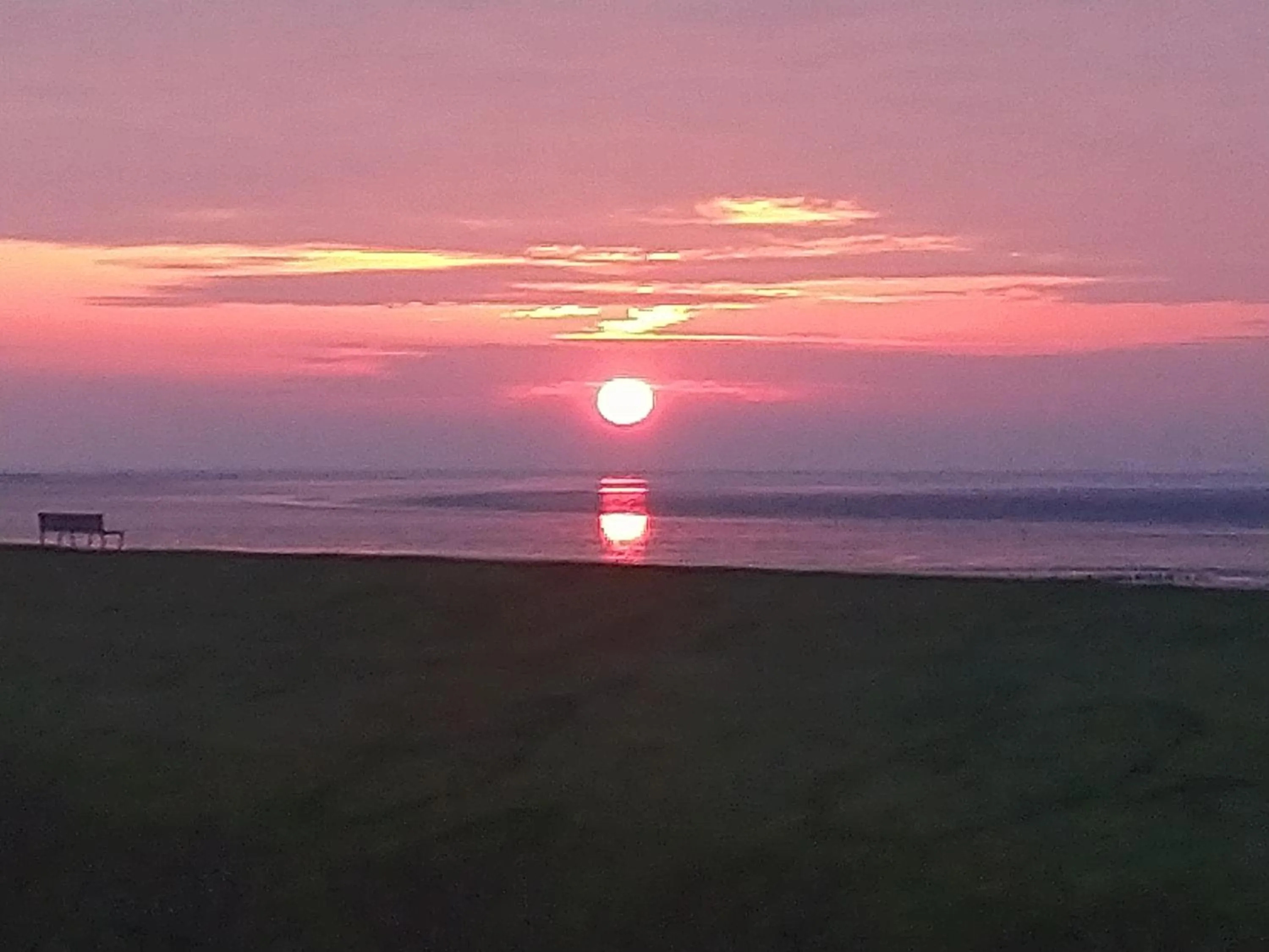 Sunset in Hotel Möven-Kieker