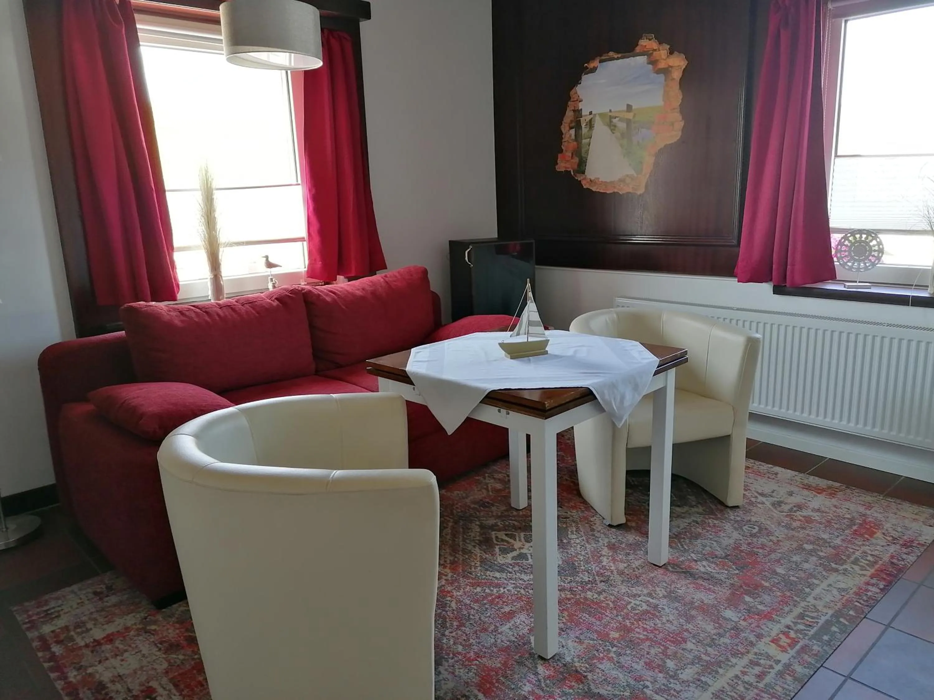 Seating area in Hotel Möven-Kieker