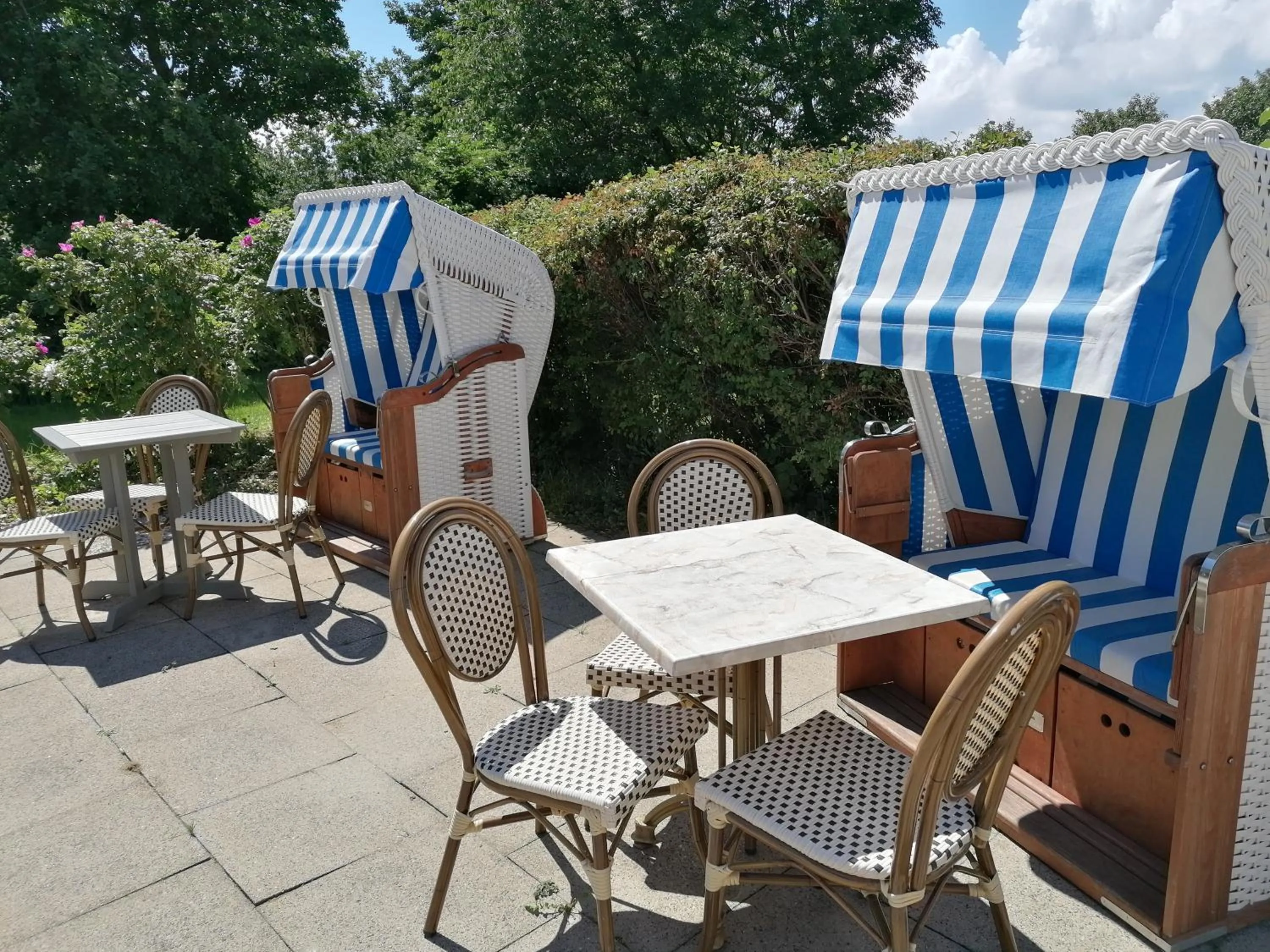 Balcony/Terrace in Hotel Möven-Kieker