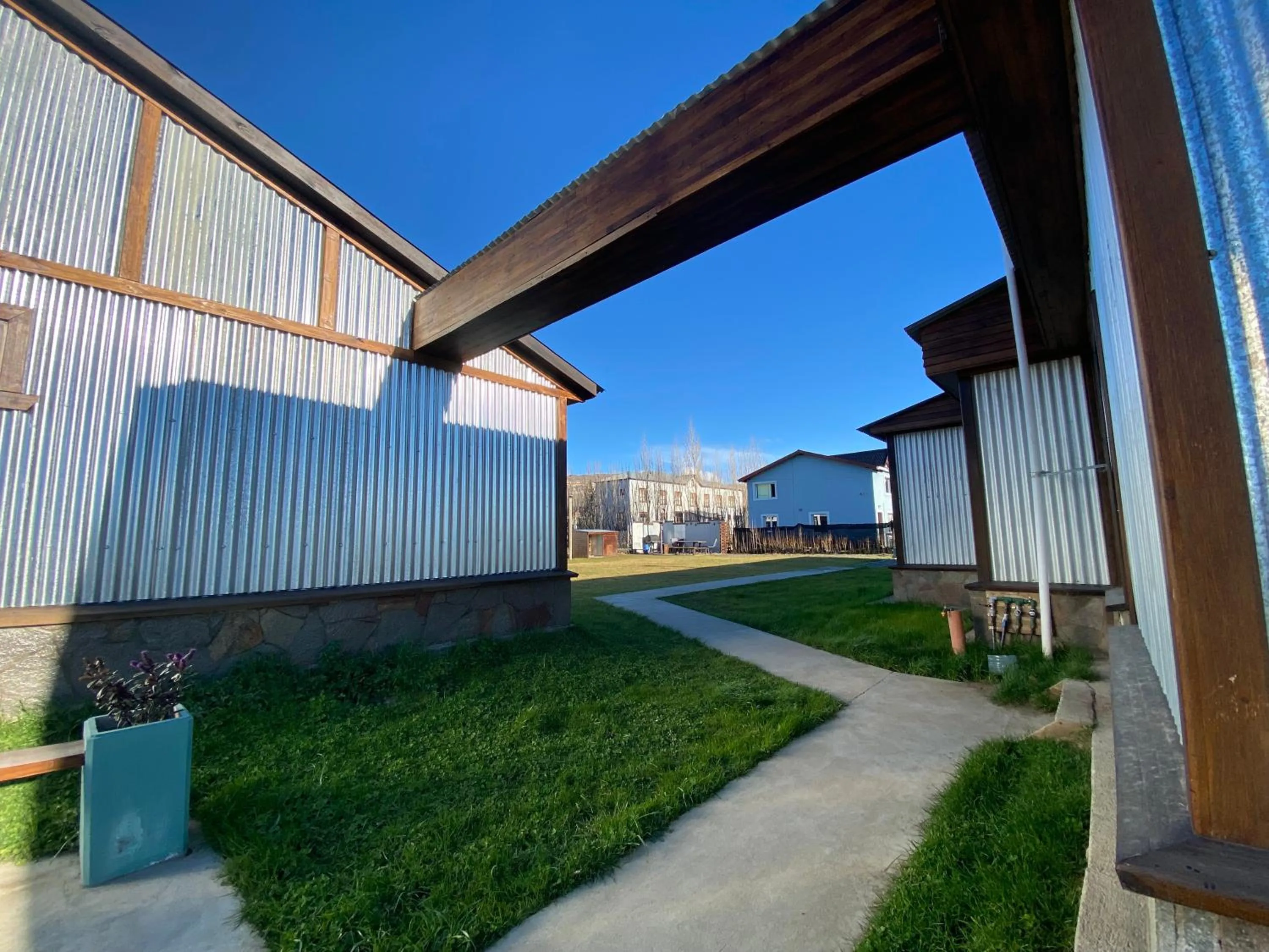 Patio in Patagonia Austral Suites