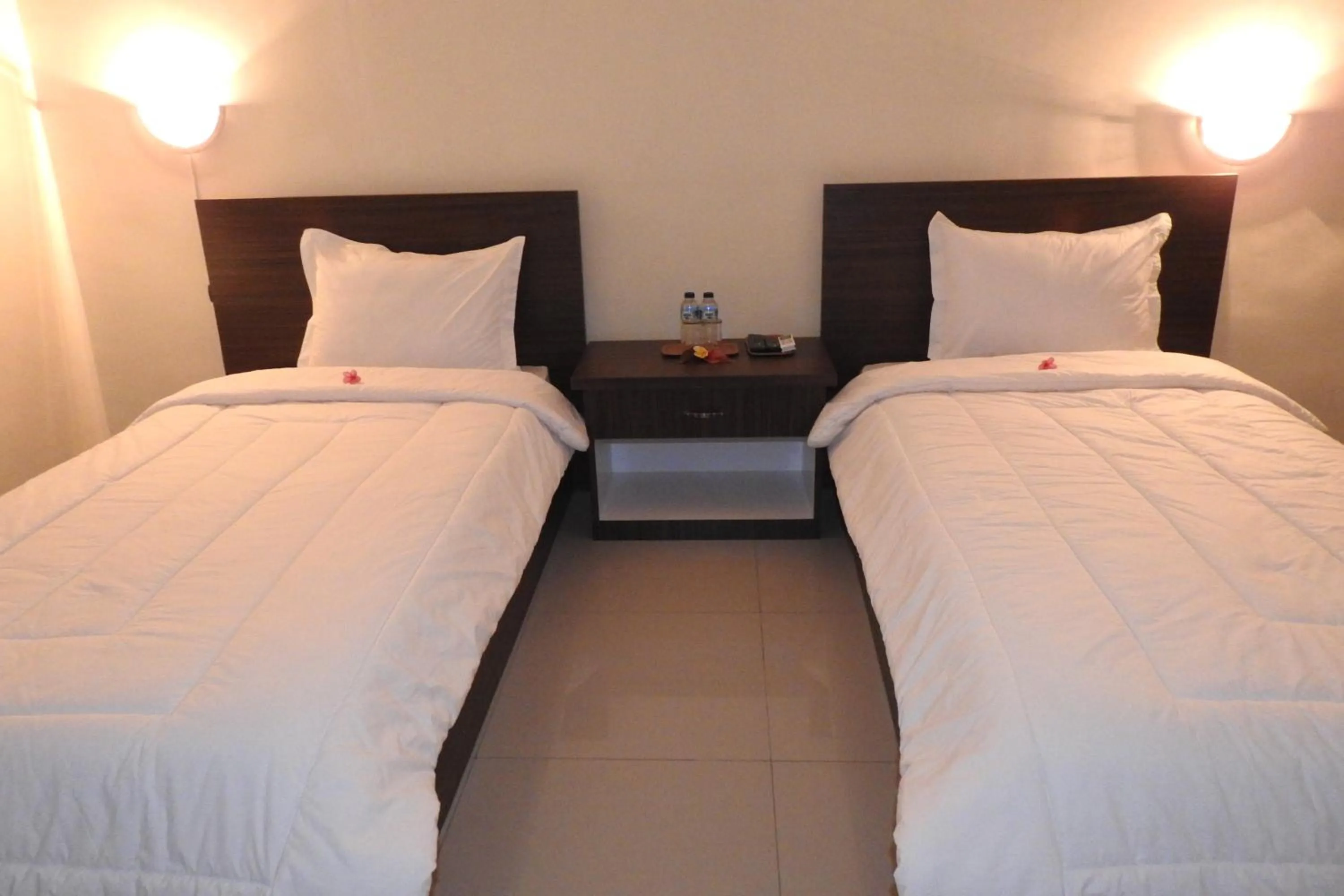 Bed in D'Batur Hotel