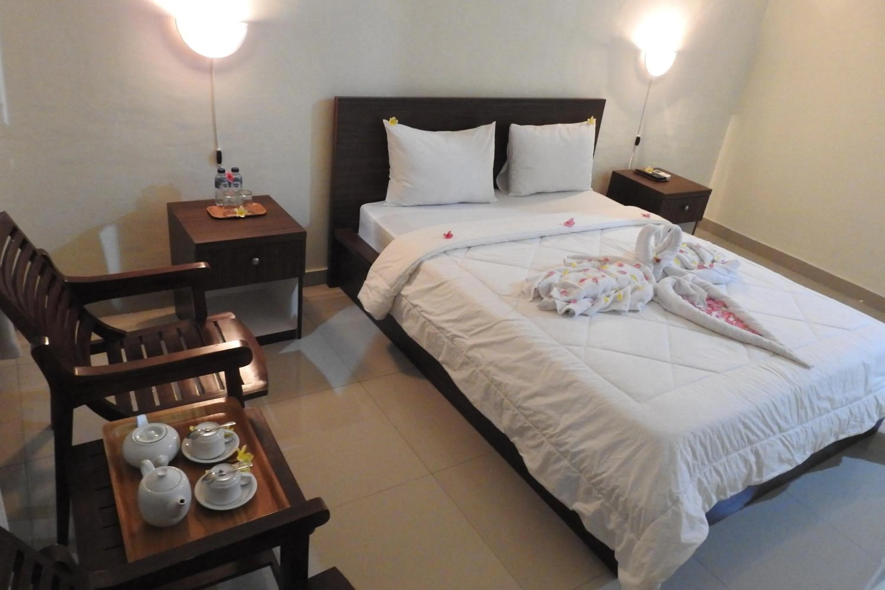 Bed in D'Batur Hotel