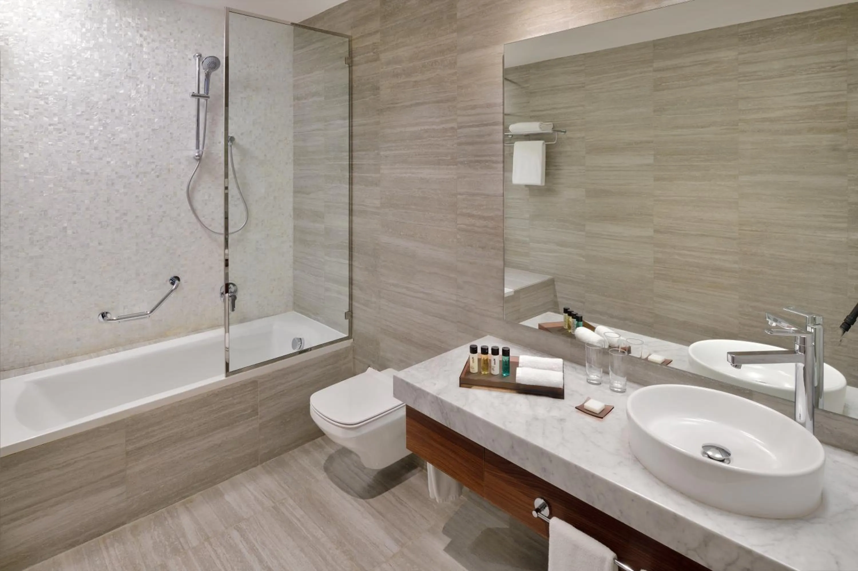 Bathroom in Mövenpick Hotel Apartments Downtown Dubai