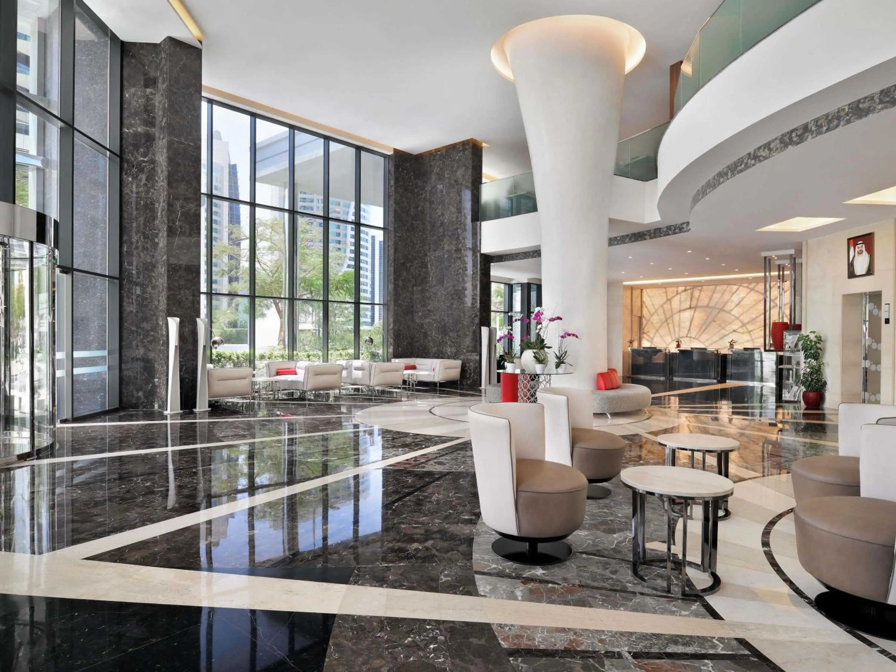 Property building in Mövenpick Hotel Apartments Downtown Dubai