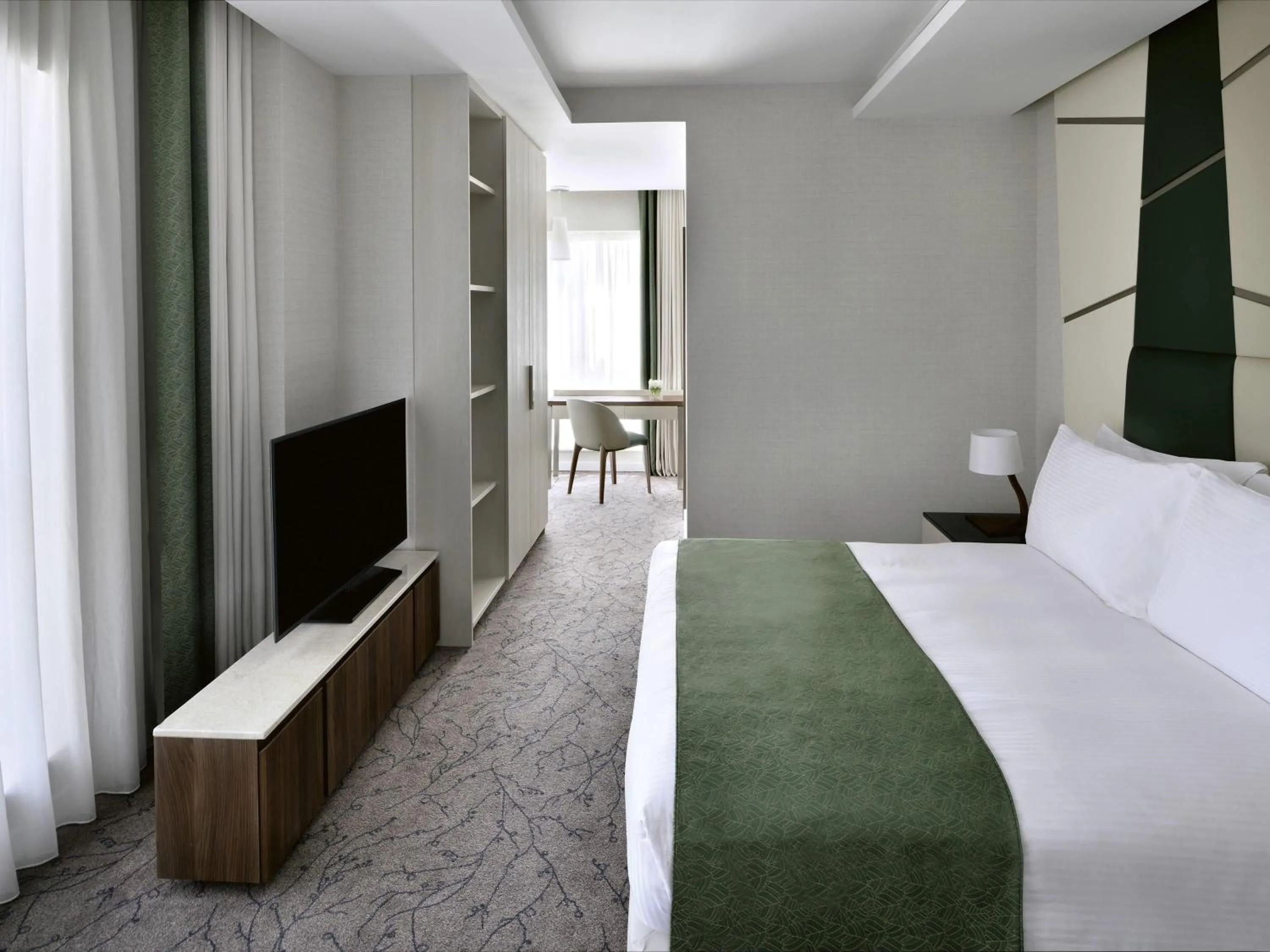 Bedroom, Bed in Mövenpick Hotel Apartments Downtown Dubai