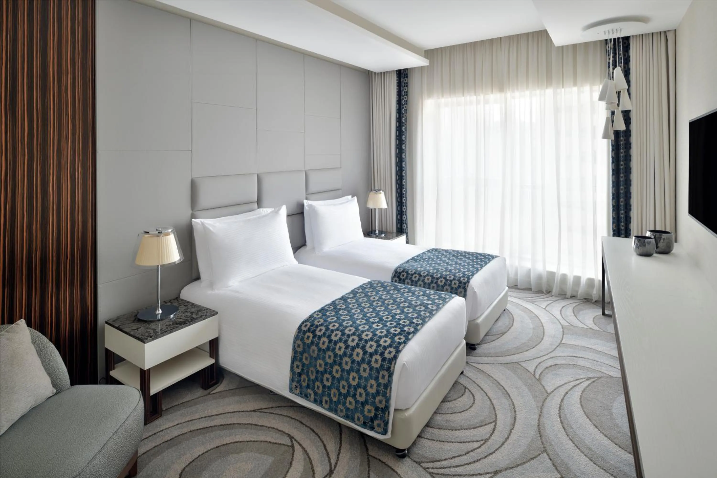 Bedroom, Bed in Mövenpick Hotel Apartments Downtown Dubai