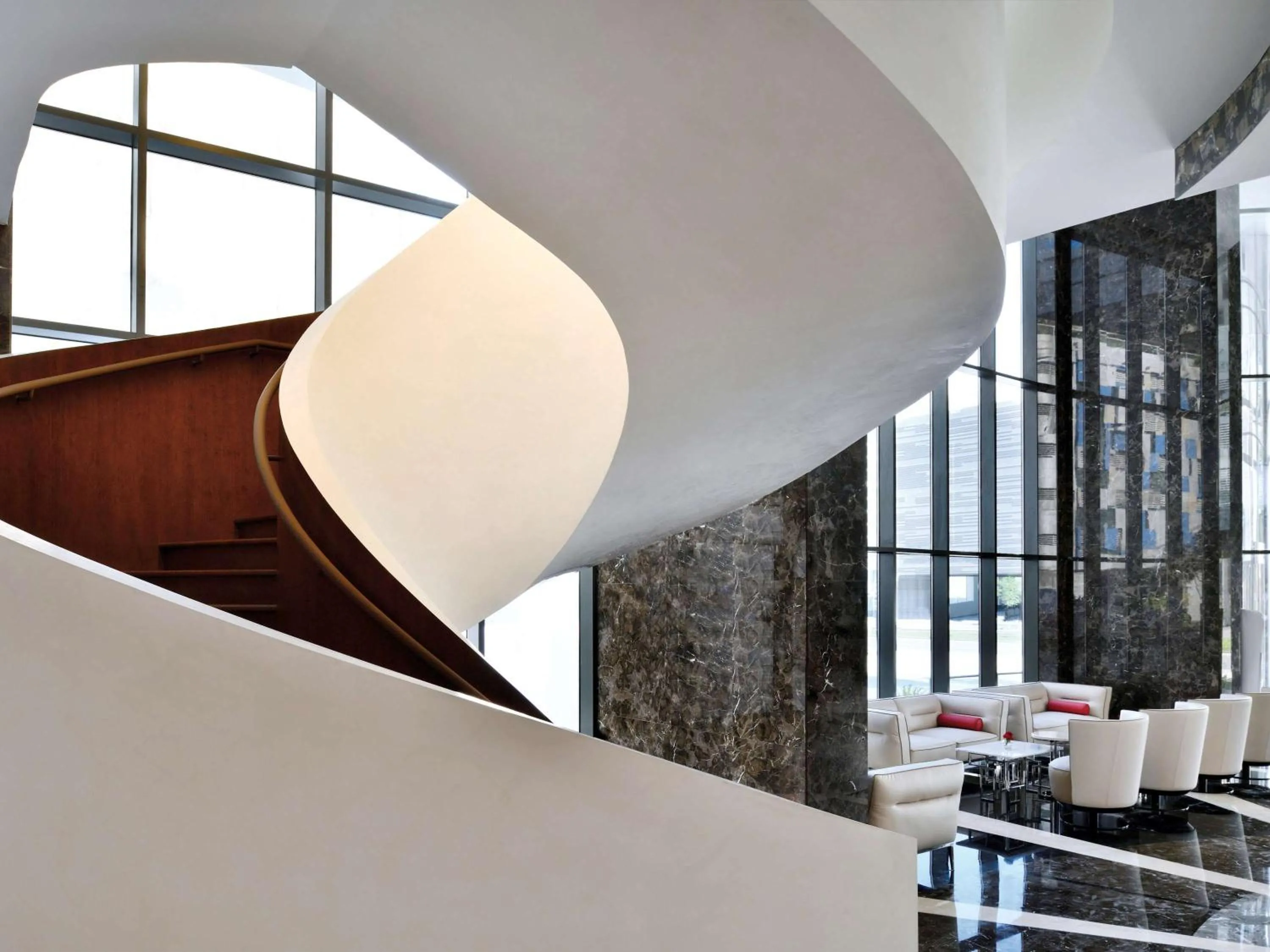 Property building in Mövenpick Hotel Apartments Downtown Dubai