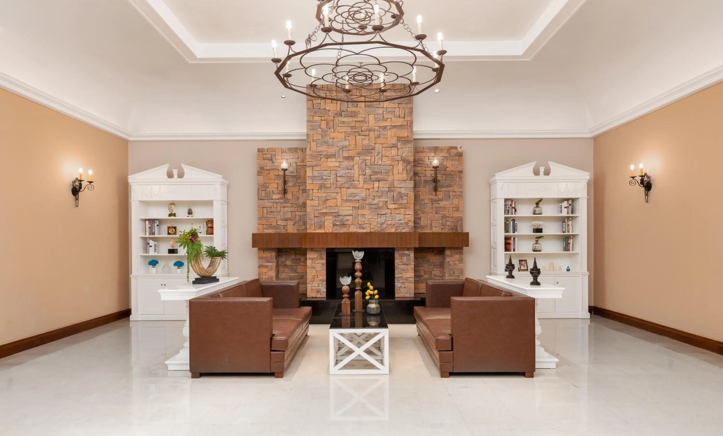 Living room in Kantharyar Serviced Apartment