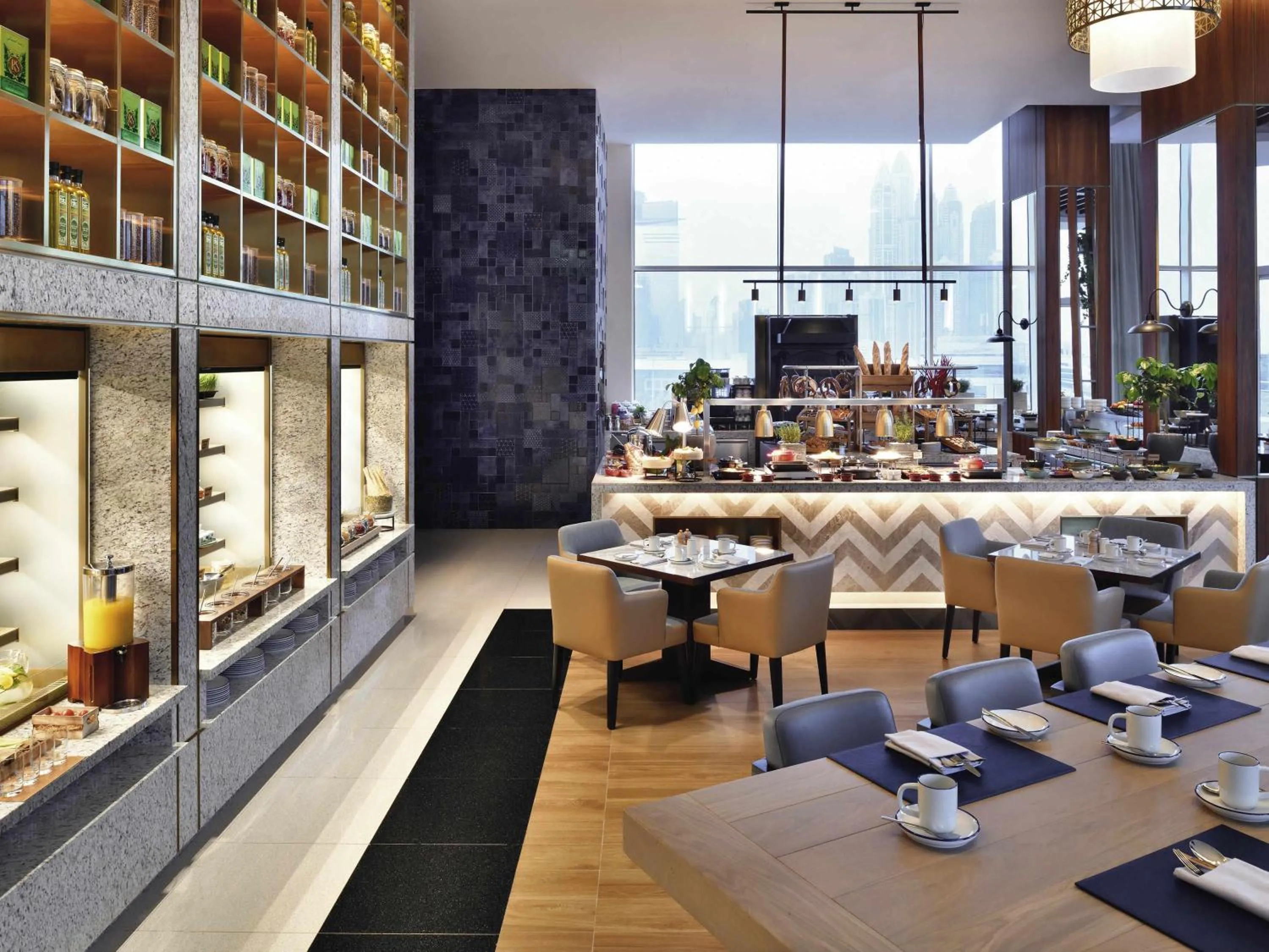 Restaurant/places to eat in Grand Plaza Mövenpick Media City