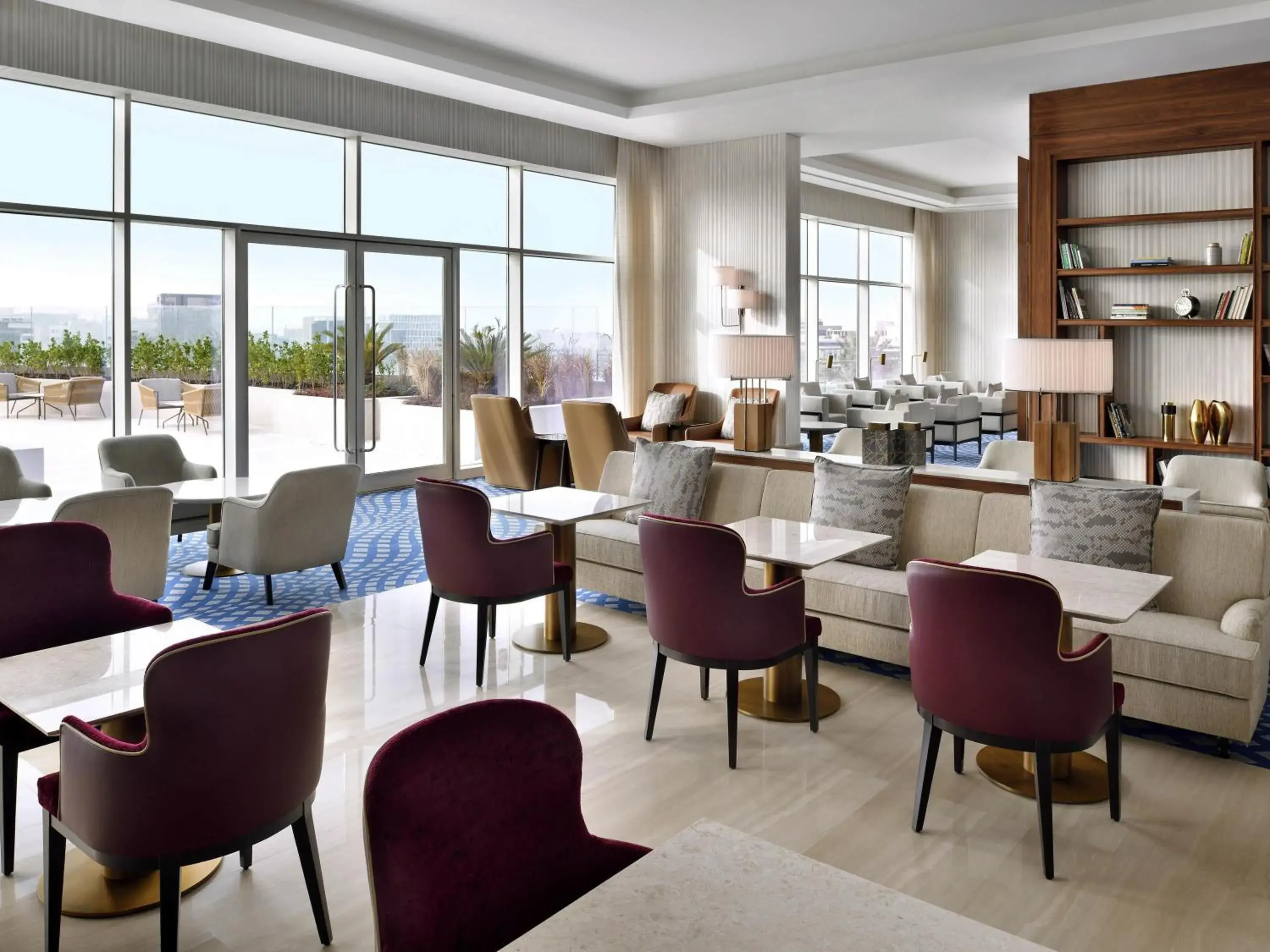 Executive King Room with Lounge Access, Breakfast, Evening drinks and Canapés in Grand Plaza Mövenpick Media City Executive King Room with Lounge Access, Breakfast, Evening drinks and Canapés in Grand Plaza Mövenpick Media City