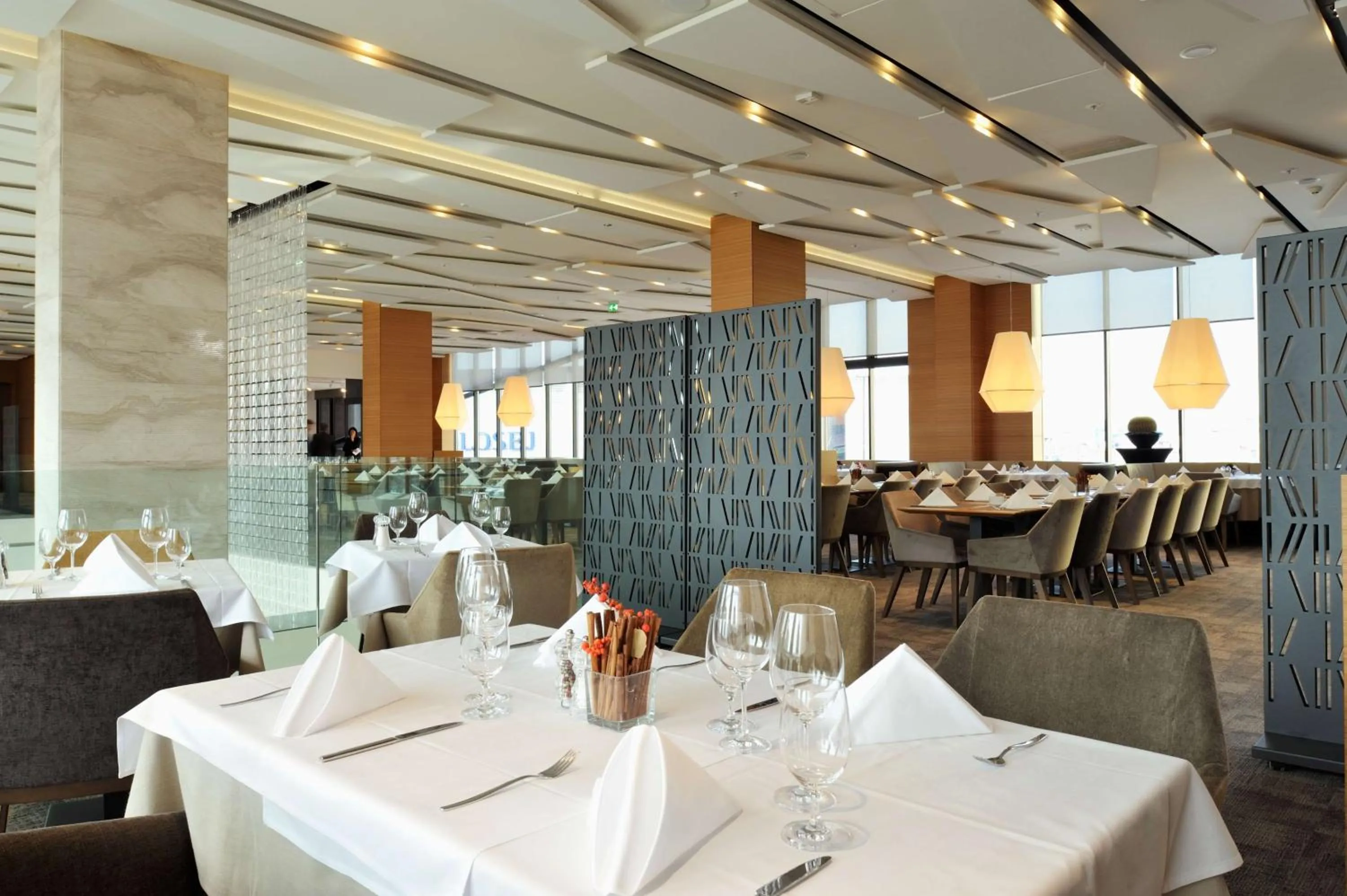 Restaurant/places to eat in Radisson Blu Plaza Hotel Ljubljana