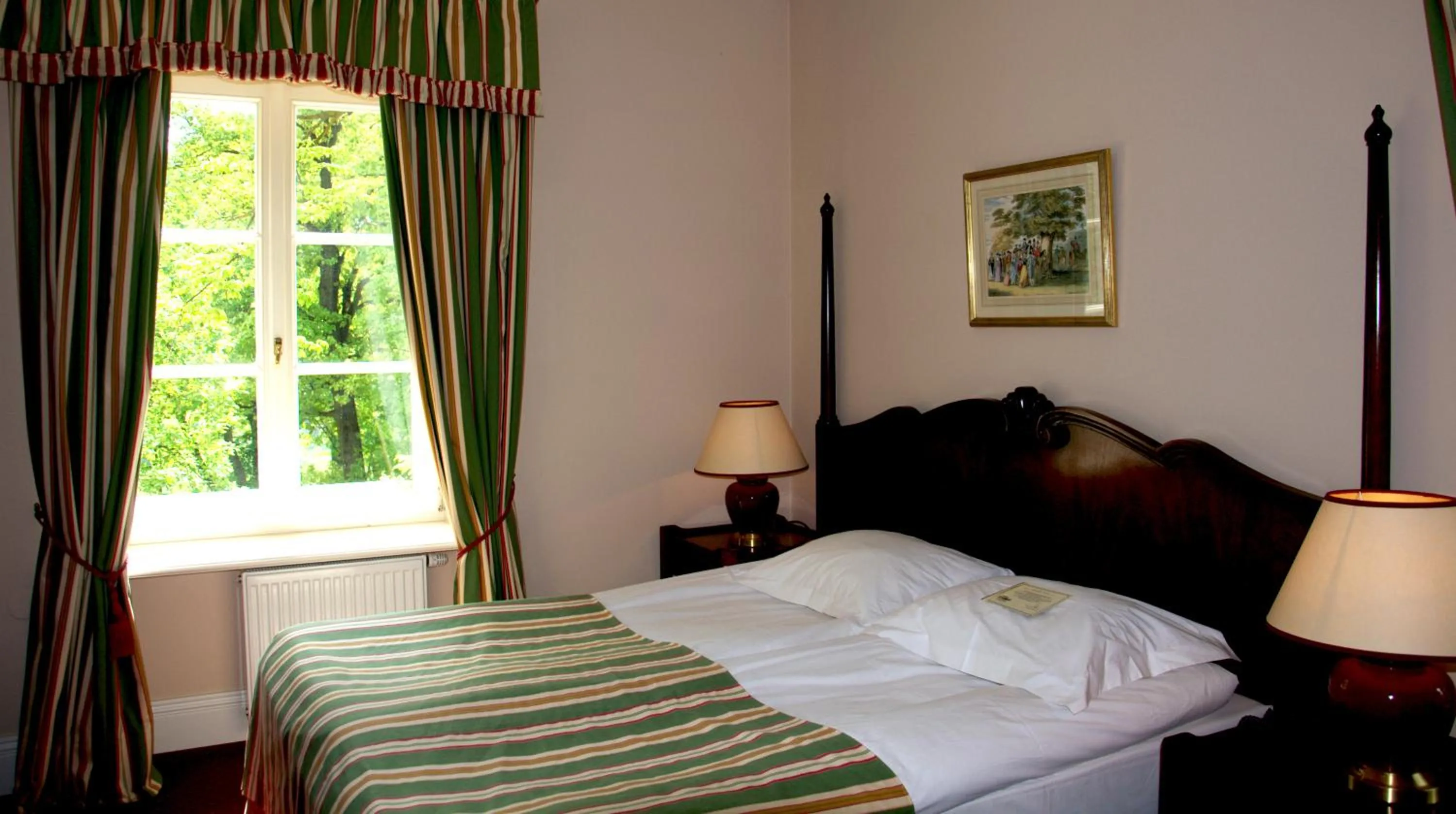 Bed in Dwór Sieraków