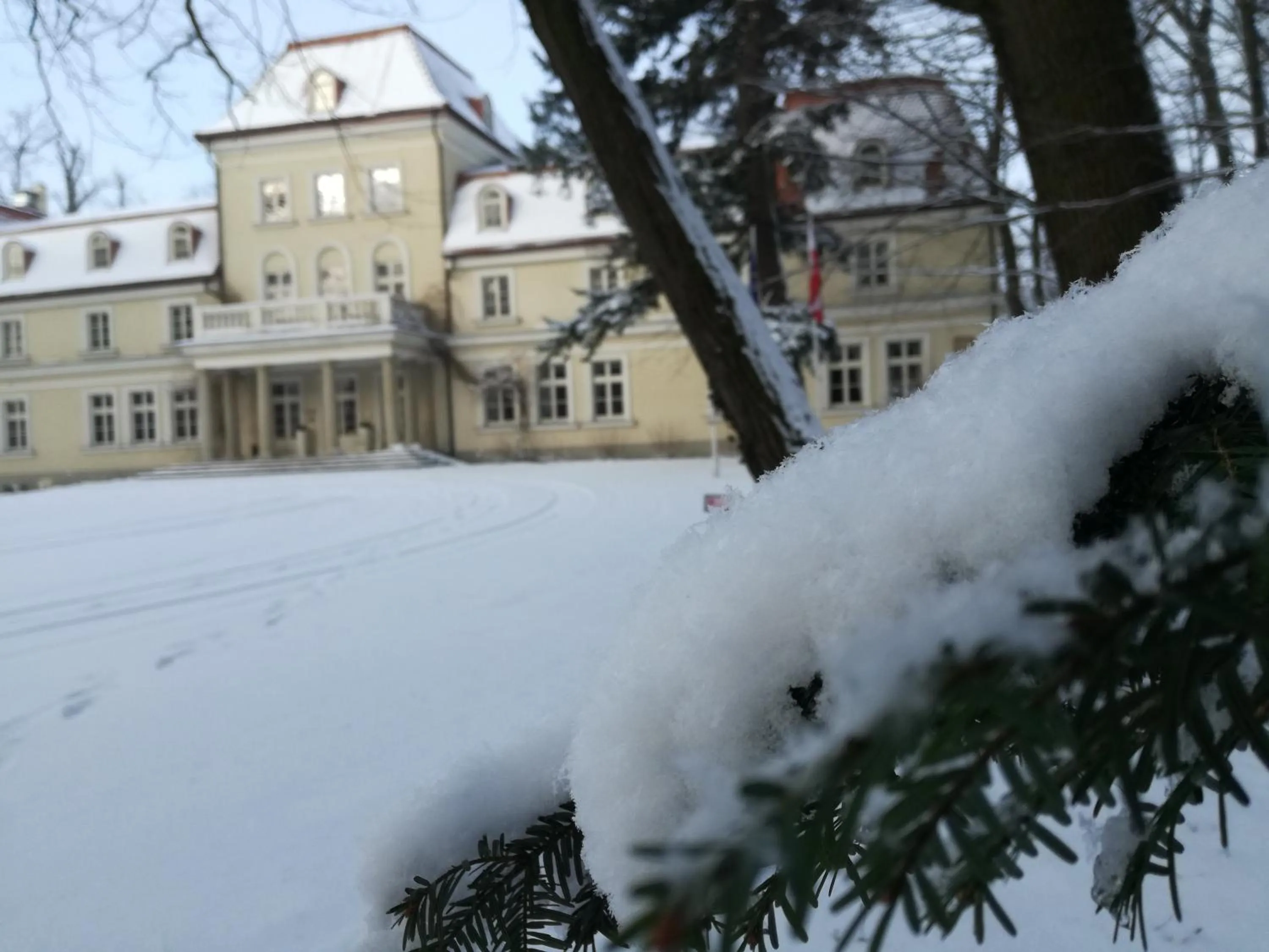 Property building in Dwór Sieraków