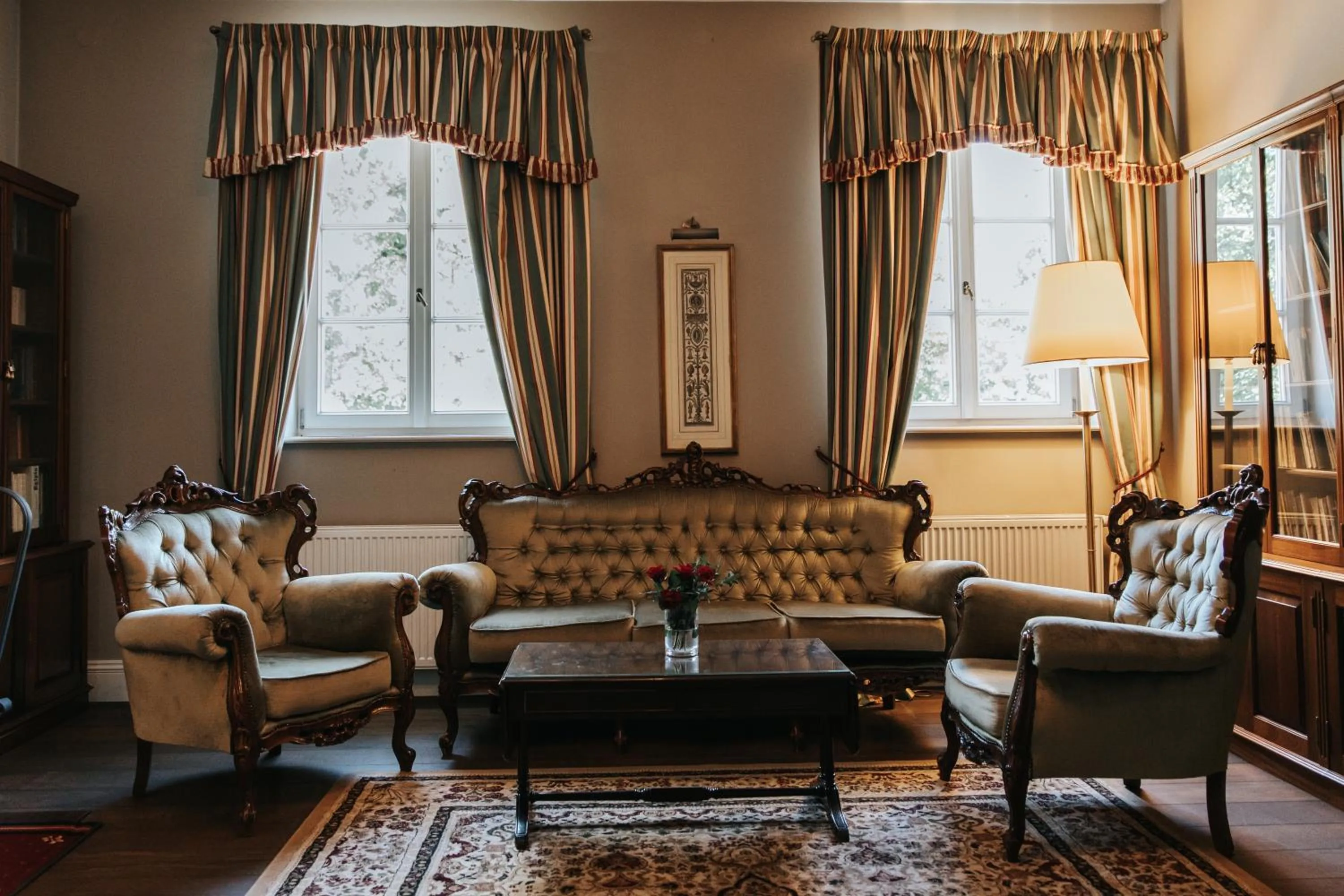 Communal lounge/ TV room in Dwór Sieraków