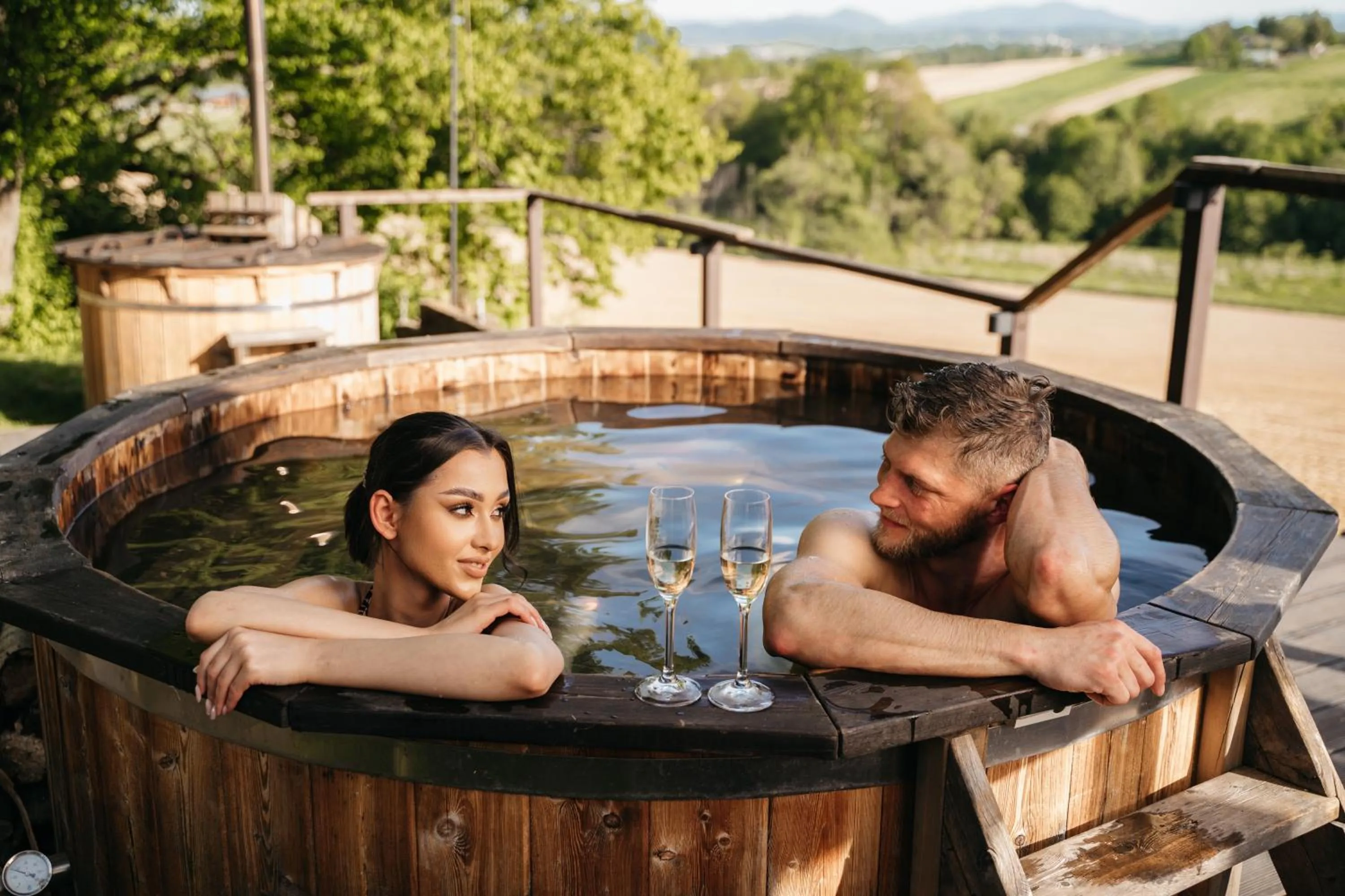 Swimming pool in Dwór Sieraków