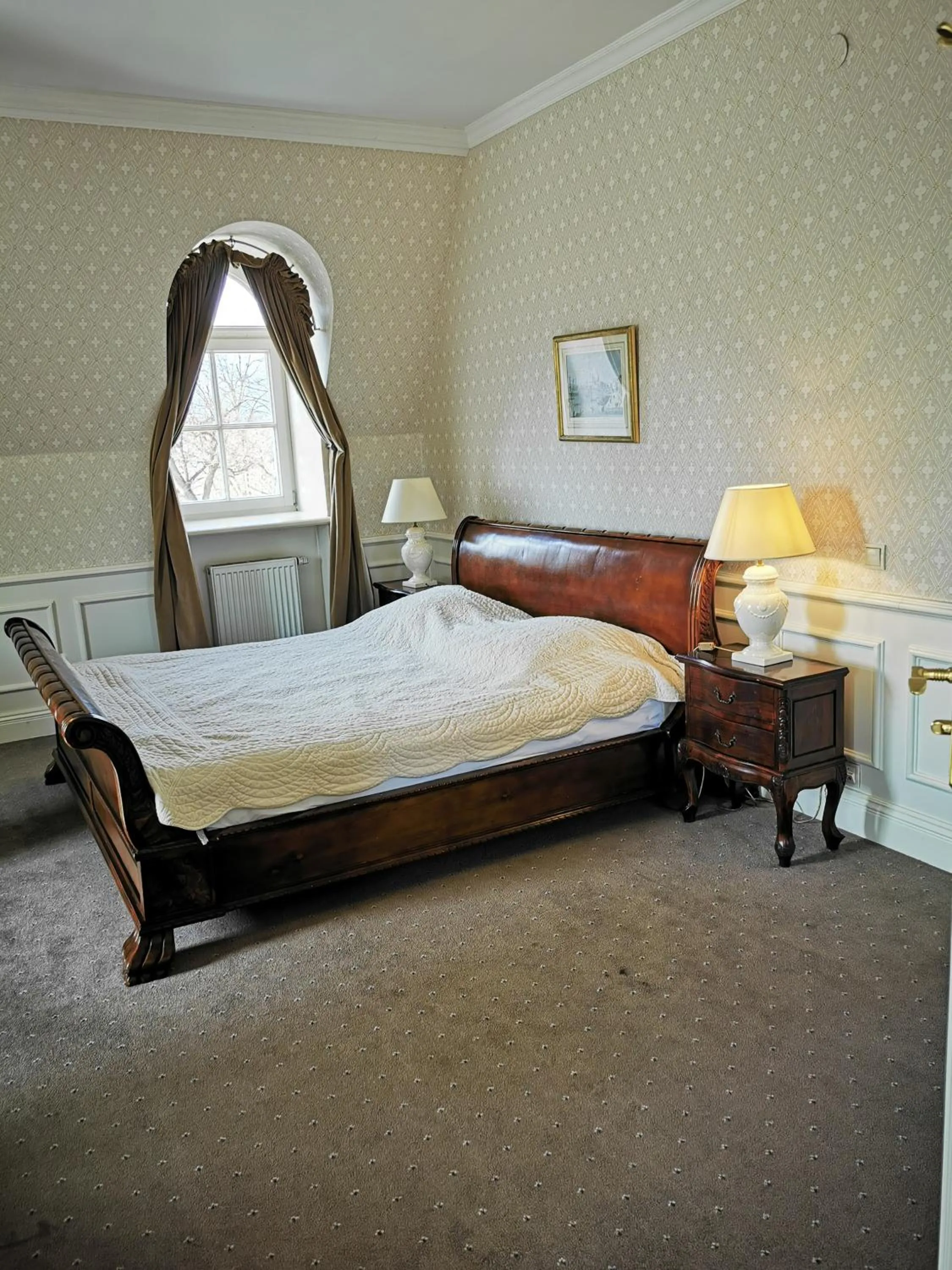 Bedroom, Bed in Dwór Sieraków