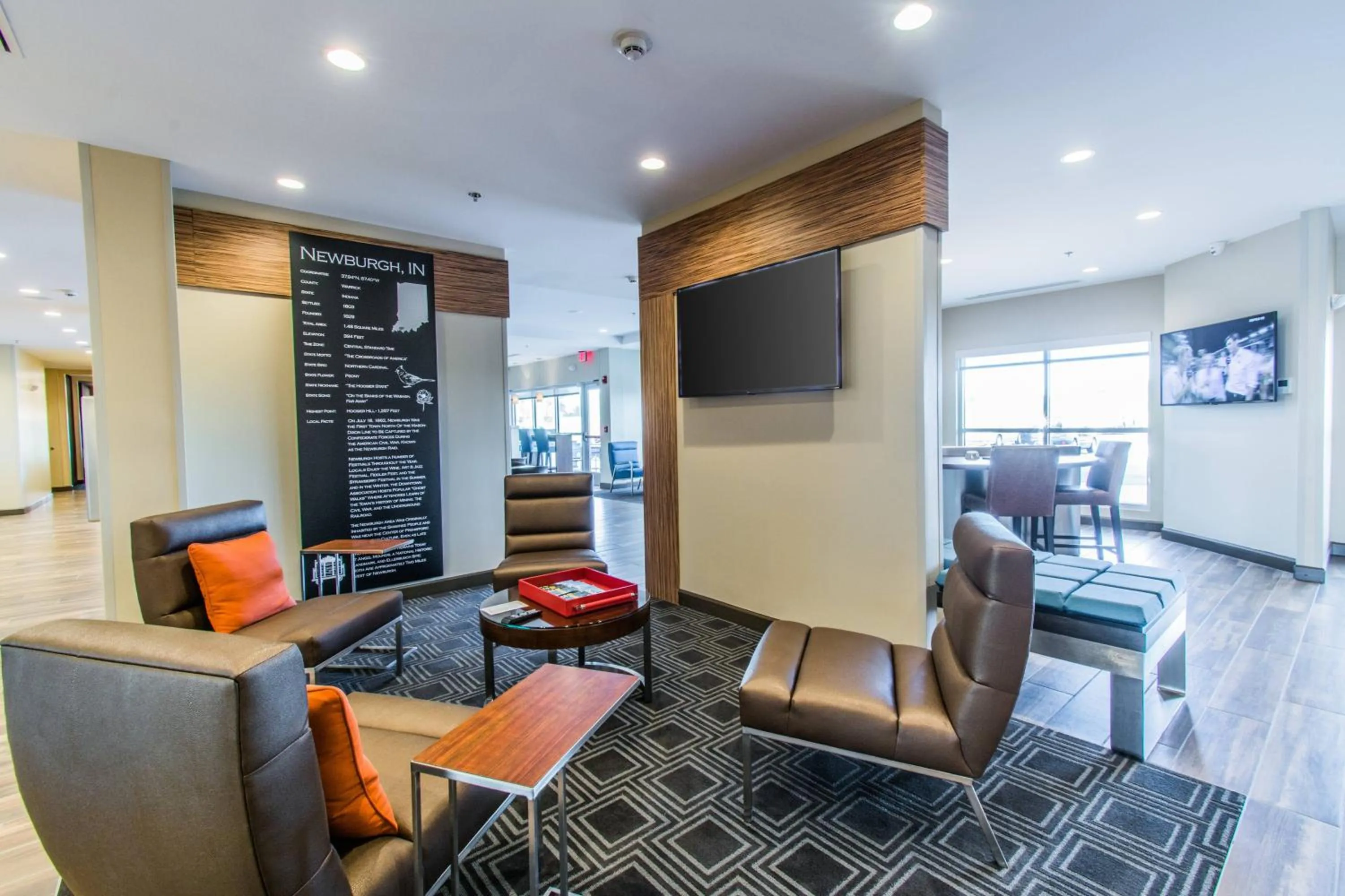Lobby or reception in TownePlace Suites by Marriott Evansville Newburgh