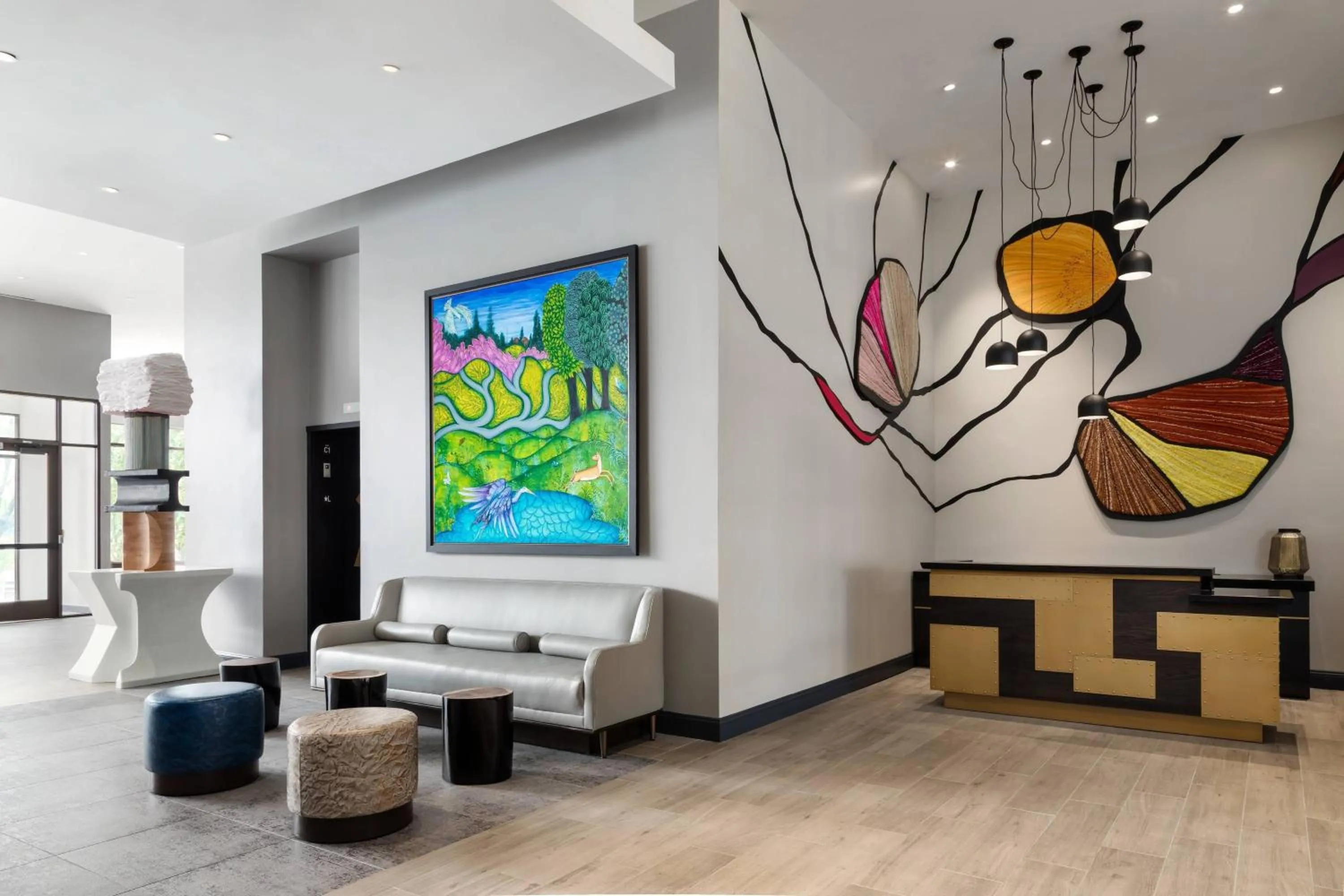 Lobby or reception in The MC, Autograph Collection