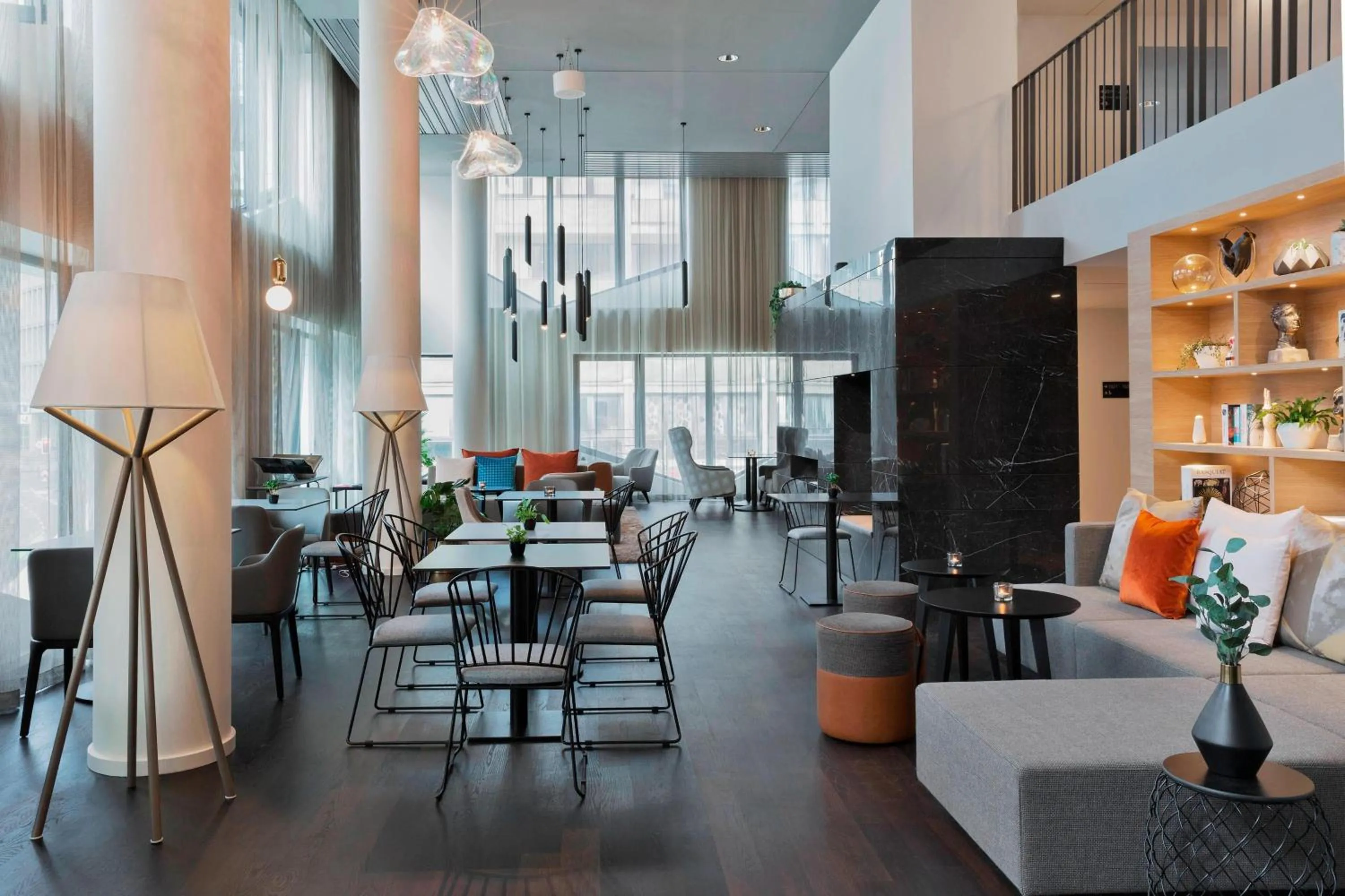 Lobby or reception in Residence Inn by Marriott Frankfurt City Center