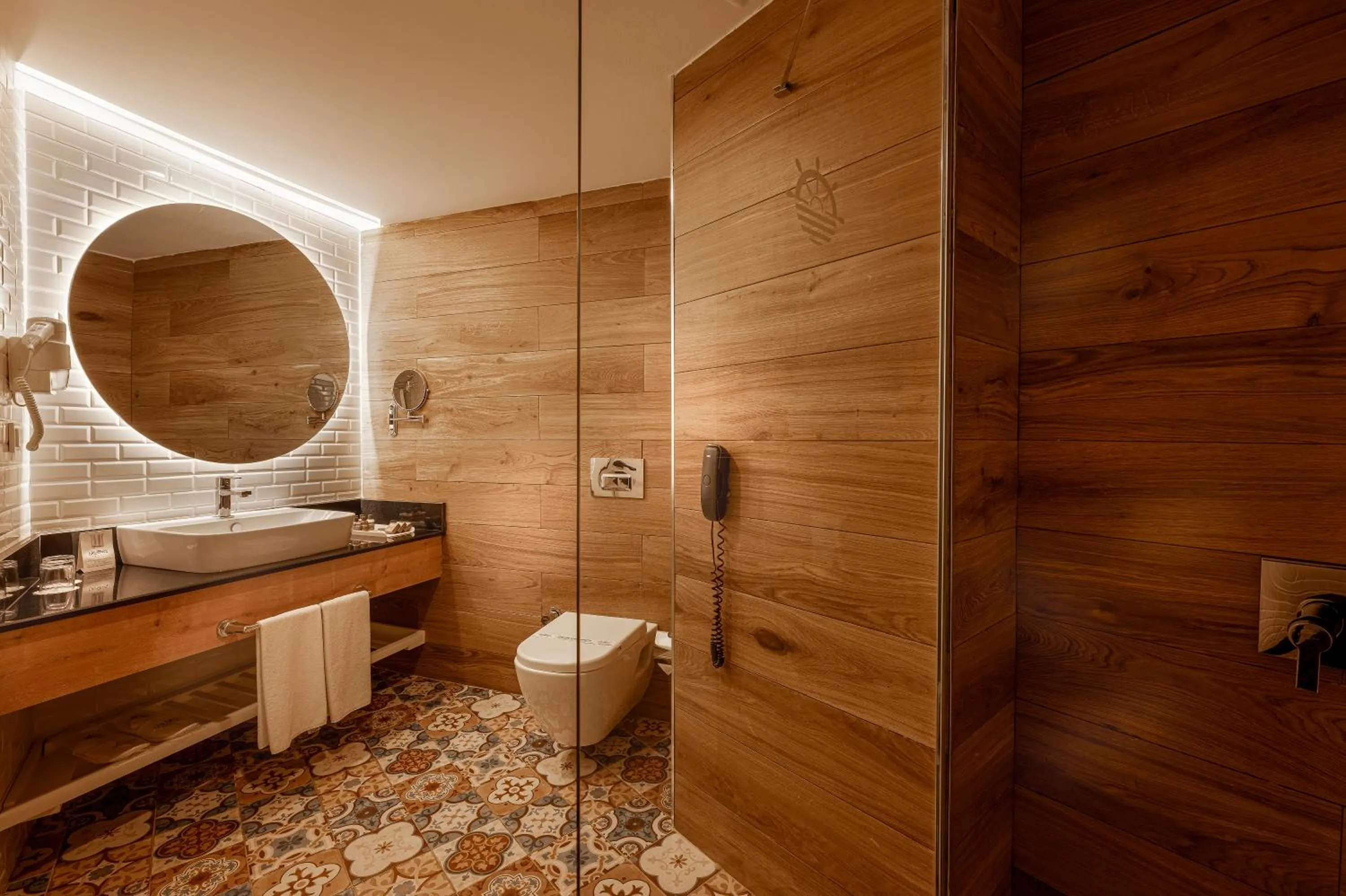 Bathroom in Sailor's Beach Club