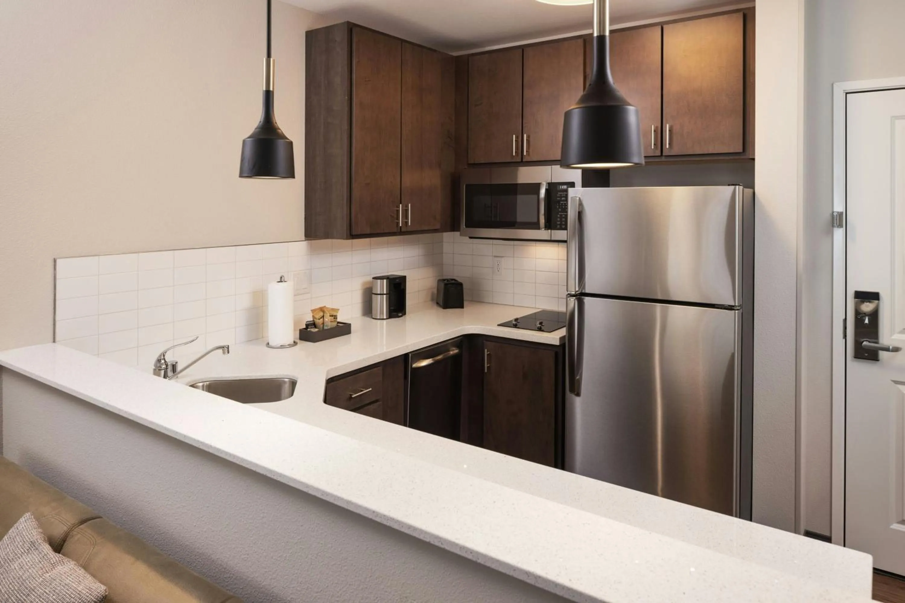 Kitchen or kitchenette in Residence Inn by Marriott St. Paul Downtown