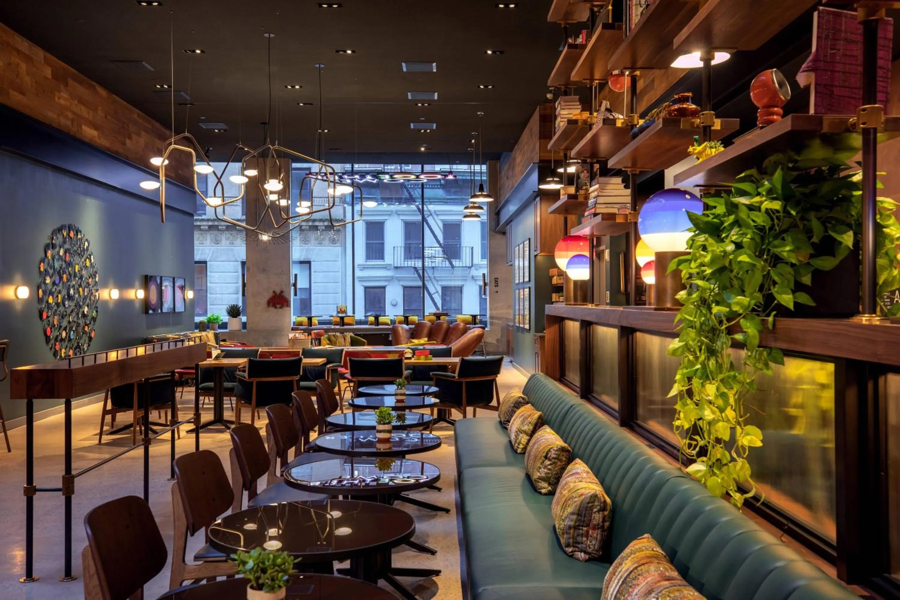 Restaurant/places to eat in Moxy NYC Downtown