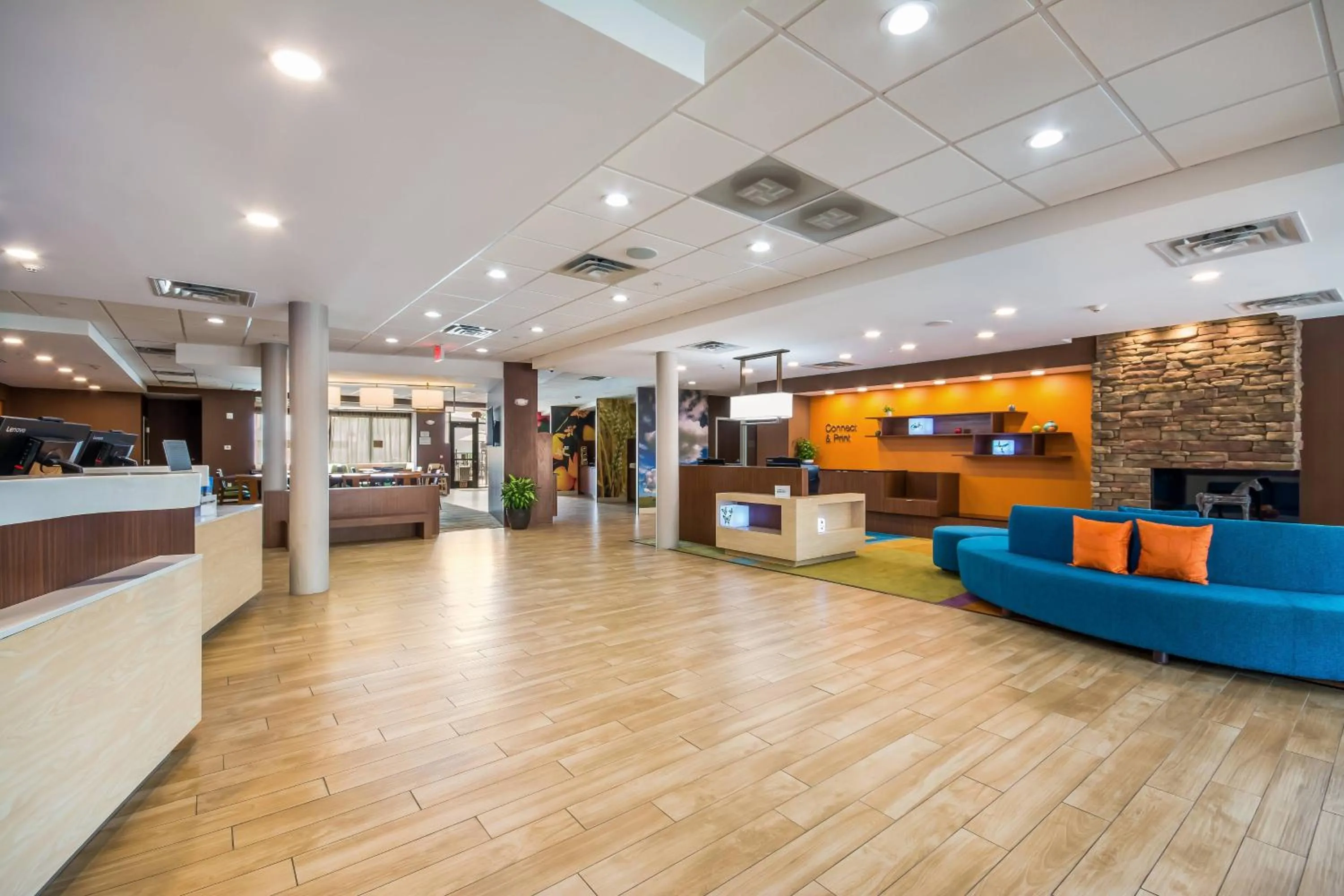 Lobby or reception in Fairfield Inn & Suites by Marriott Chickasha