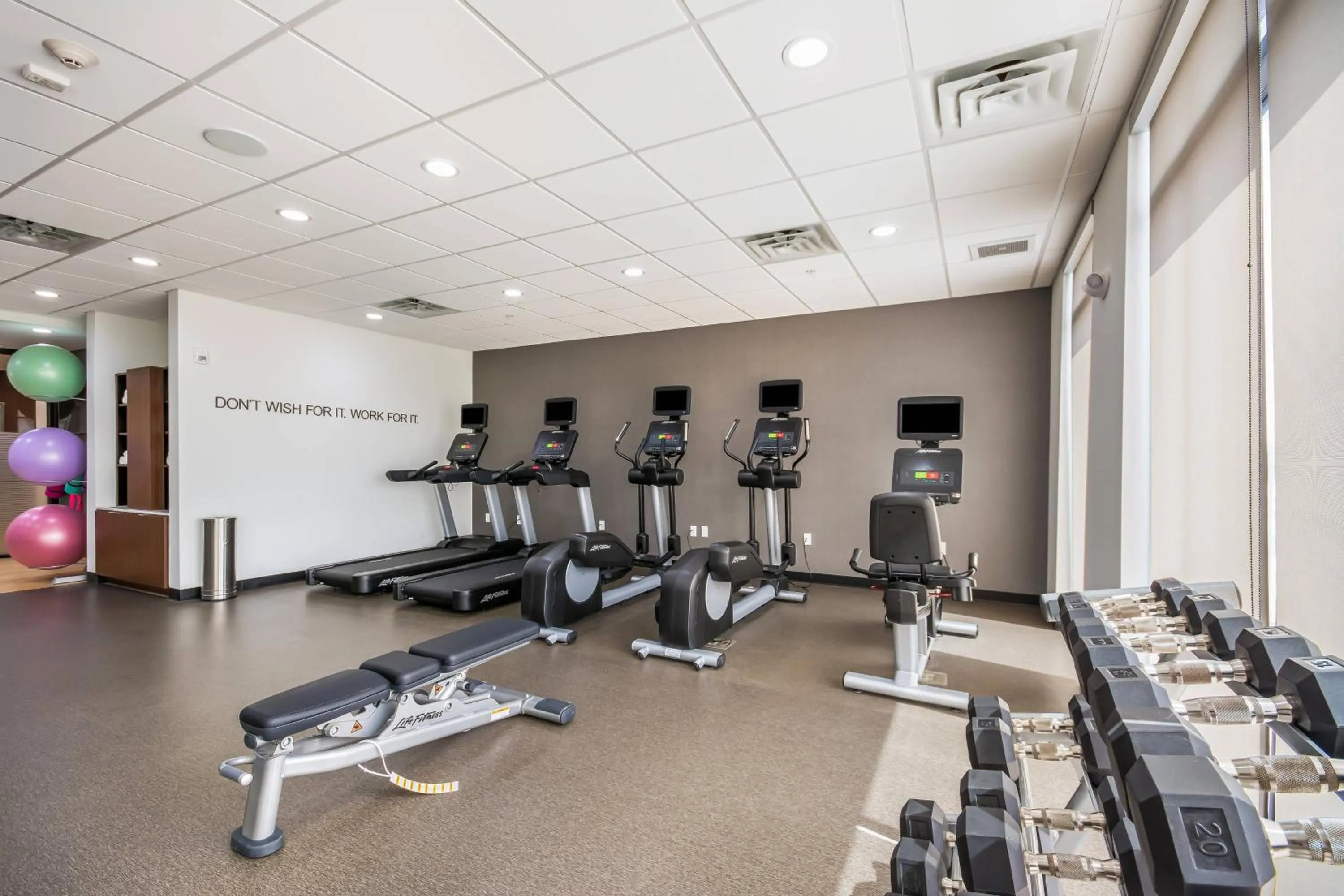 Fitness centre/facilities in Fairfield Inn & Suites by Marriott Chickasha