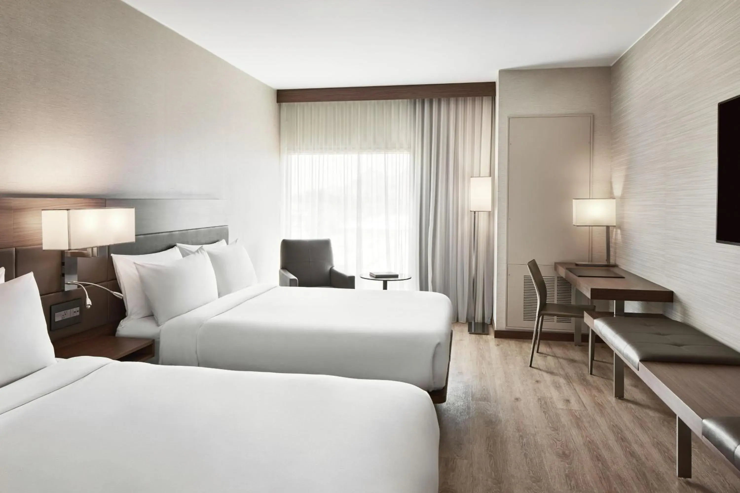 Guest Room with Two Queen Beds in AC Hotel Phoenix Biltmore Guest Room with Two Queen Beds in AC Hotel Phoenix Biltmore