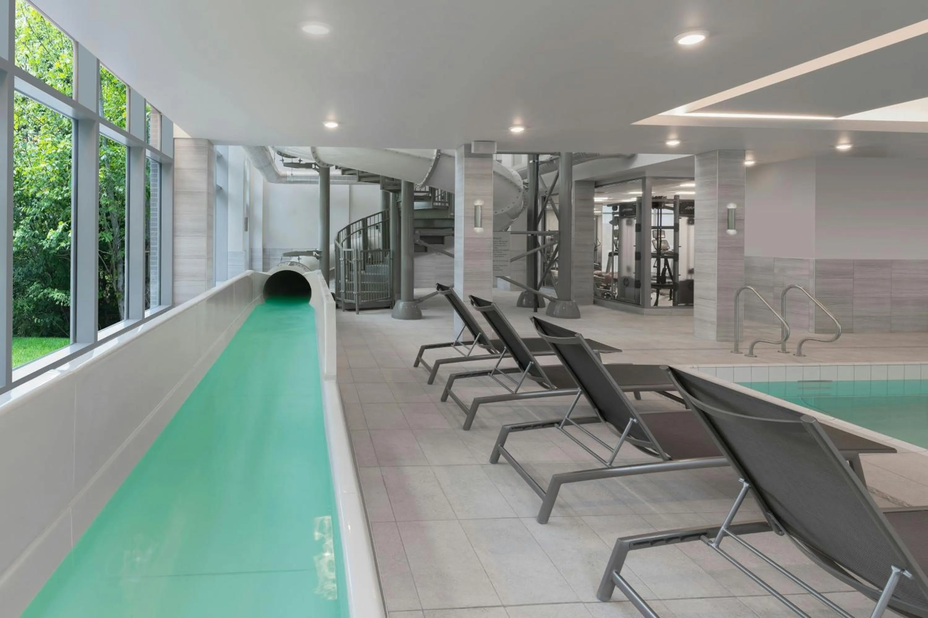 Swimming pool in Courtyard by Marriott Halifax Dartmouth