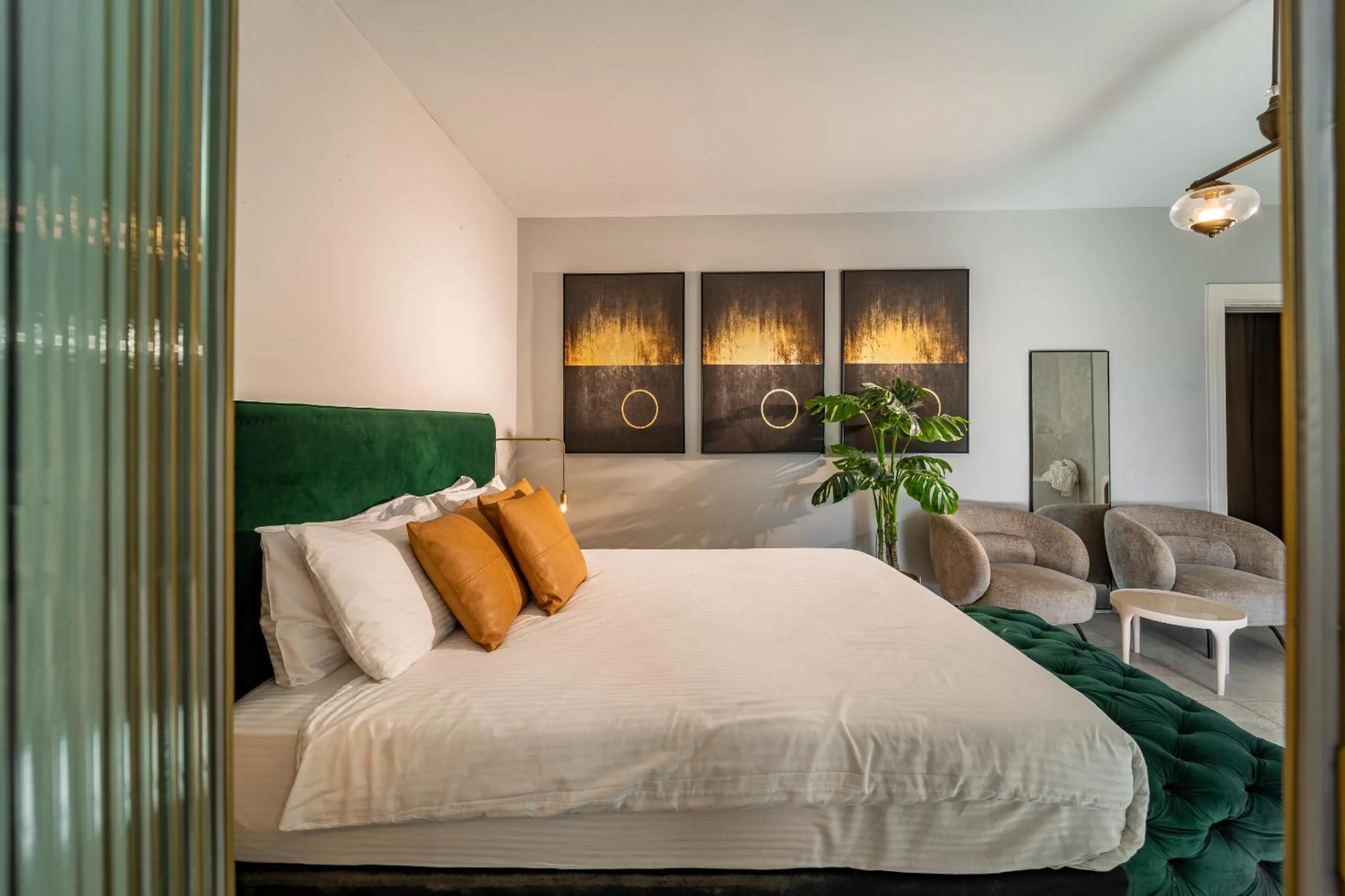 Living room, Bed in Estate Spa Boutique Hotel - Adults Only