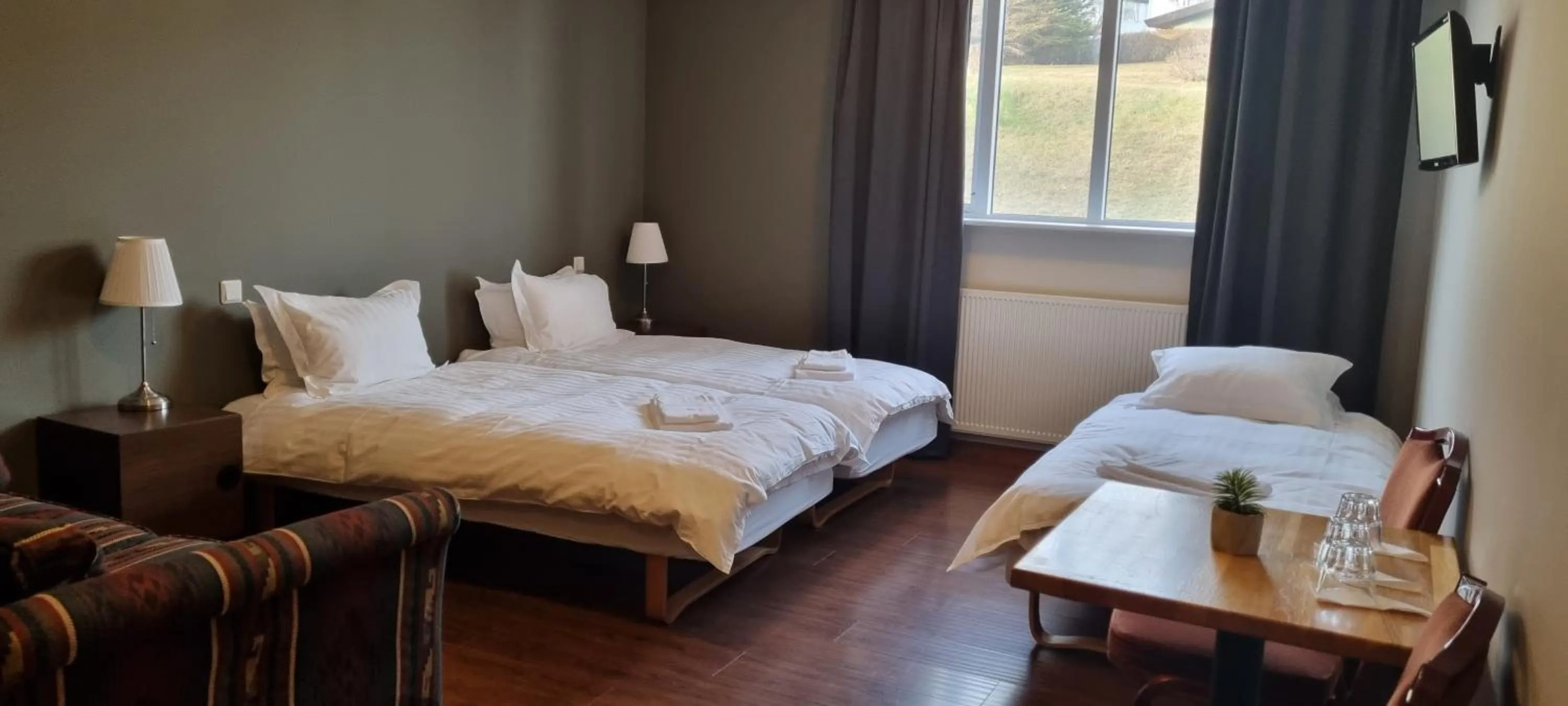 Bed in Hótel Húsavík