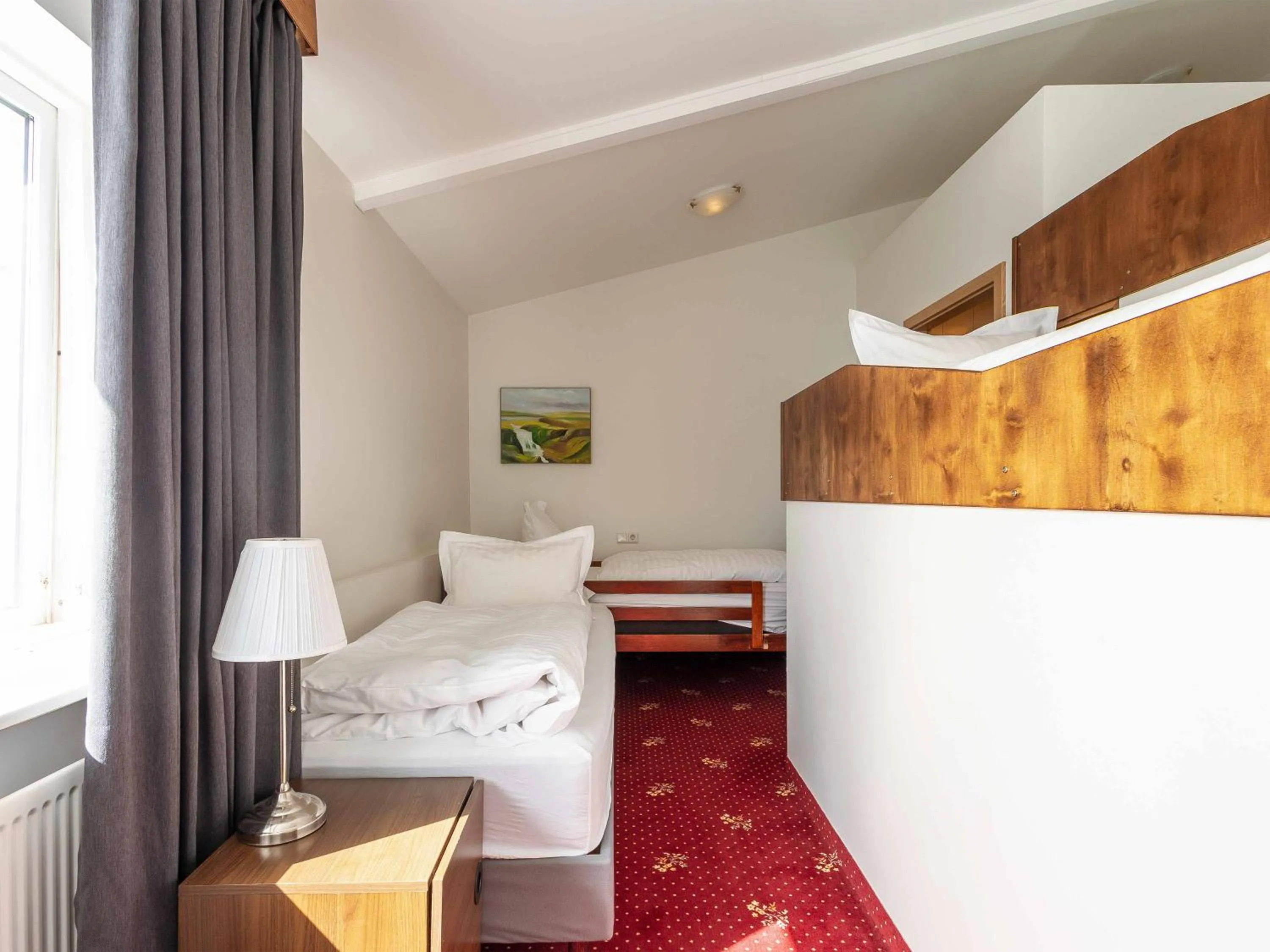 Bed in Hótel Húsavík