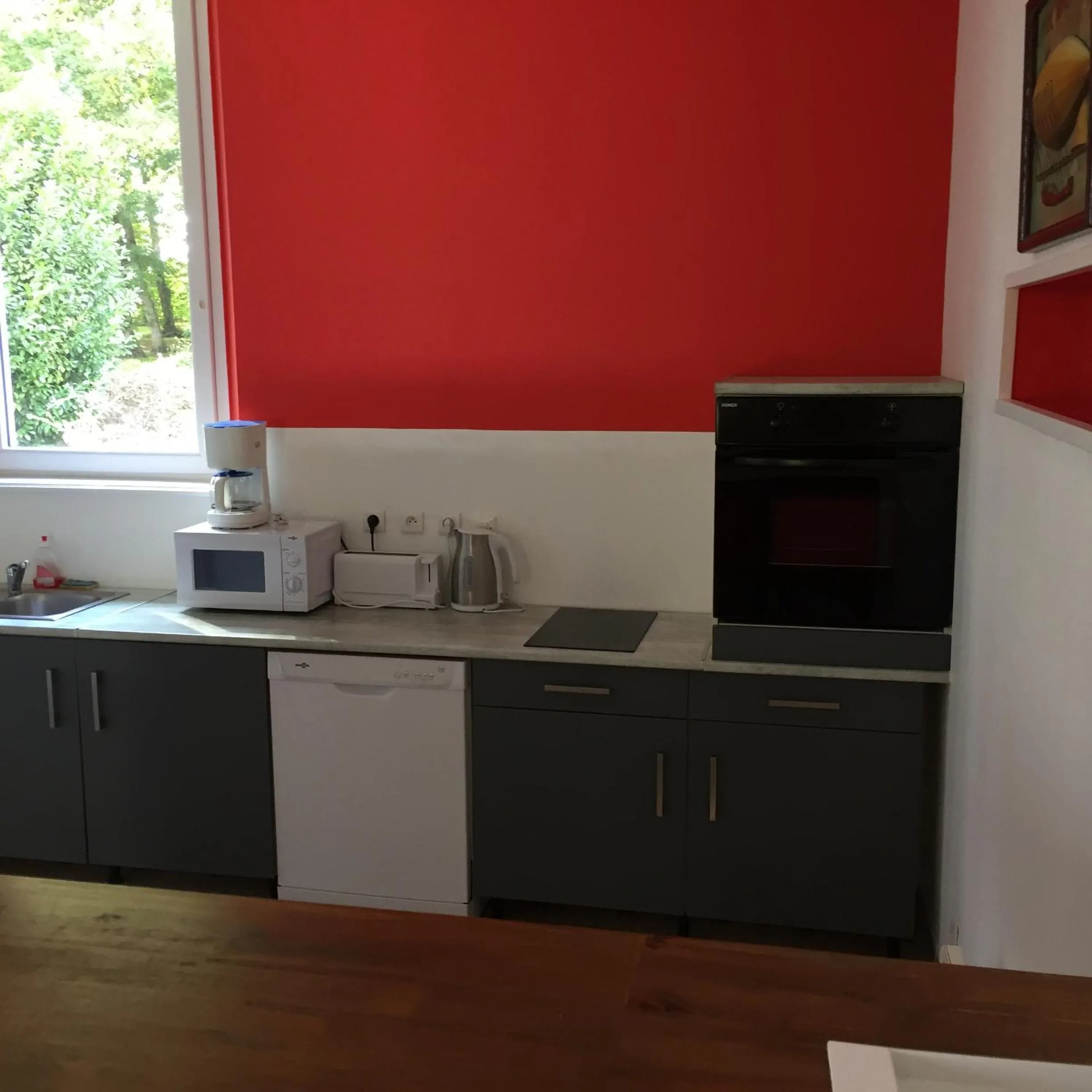 Kitchen or kitchenette in Domaine de Bel Air