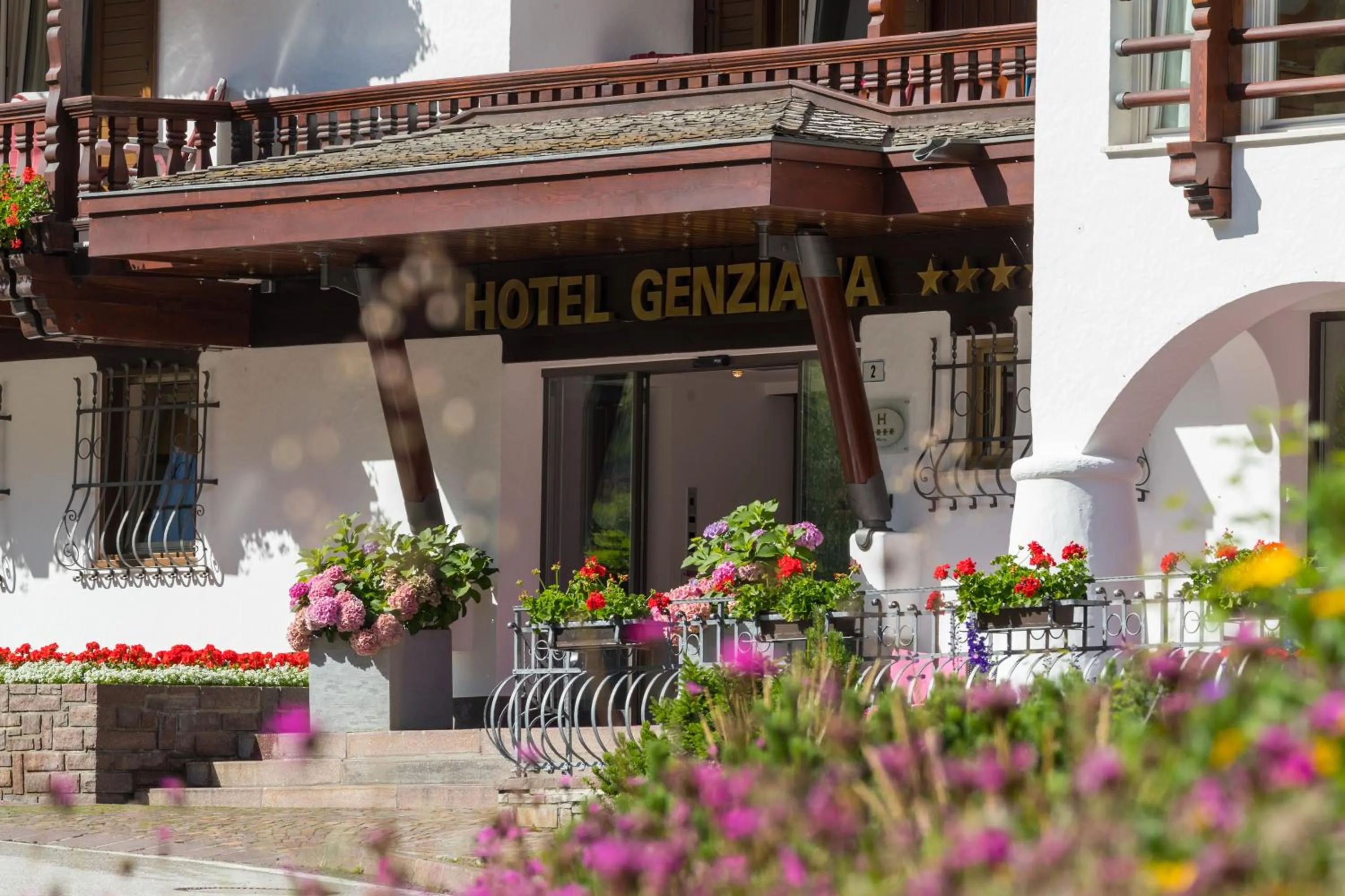 Property building in Hotel Genziana