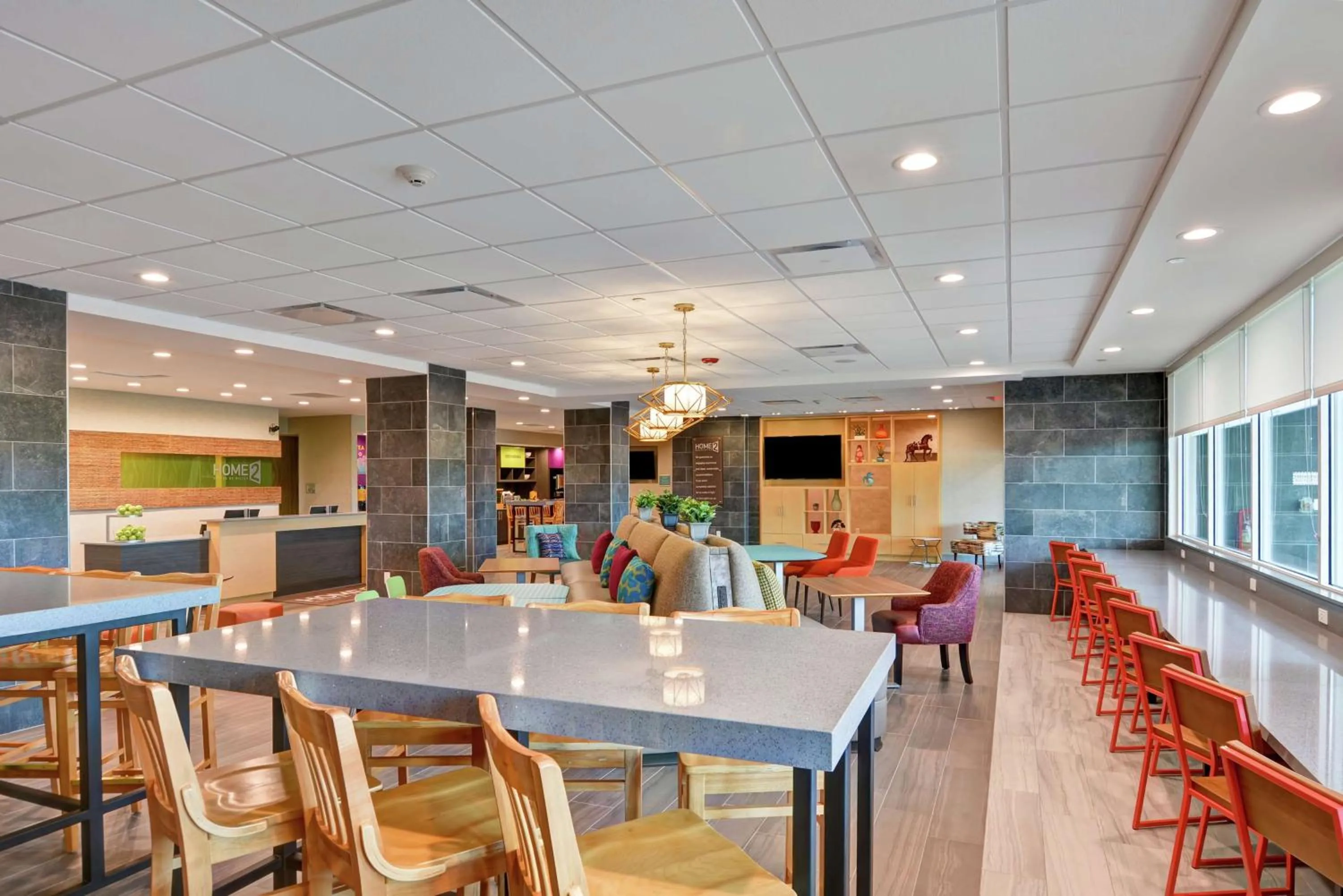 Lobby or reception in Home2 Suites by Hilton La Porte