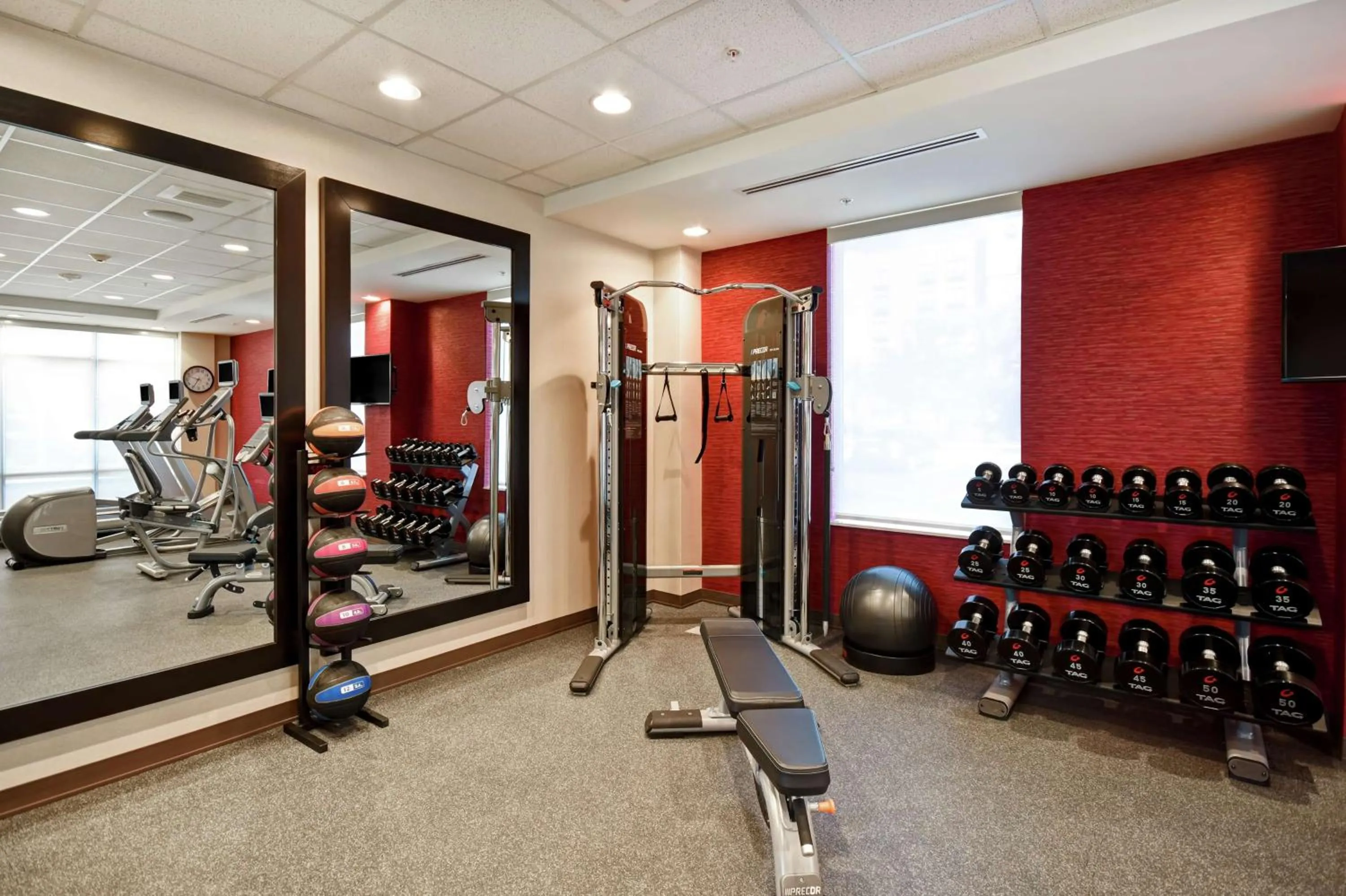 Fitness centre/facilities in Home2 Suites by Hilton Gilbert