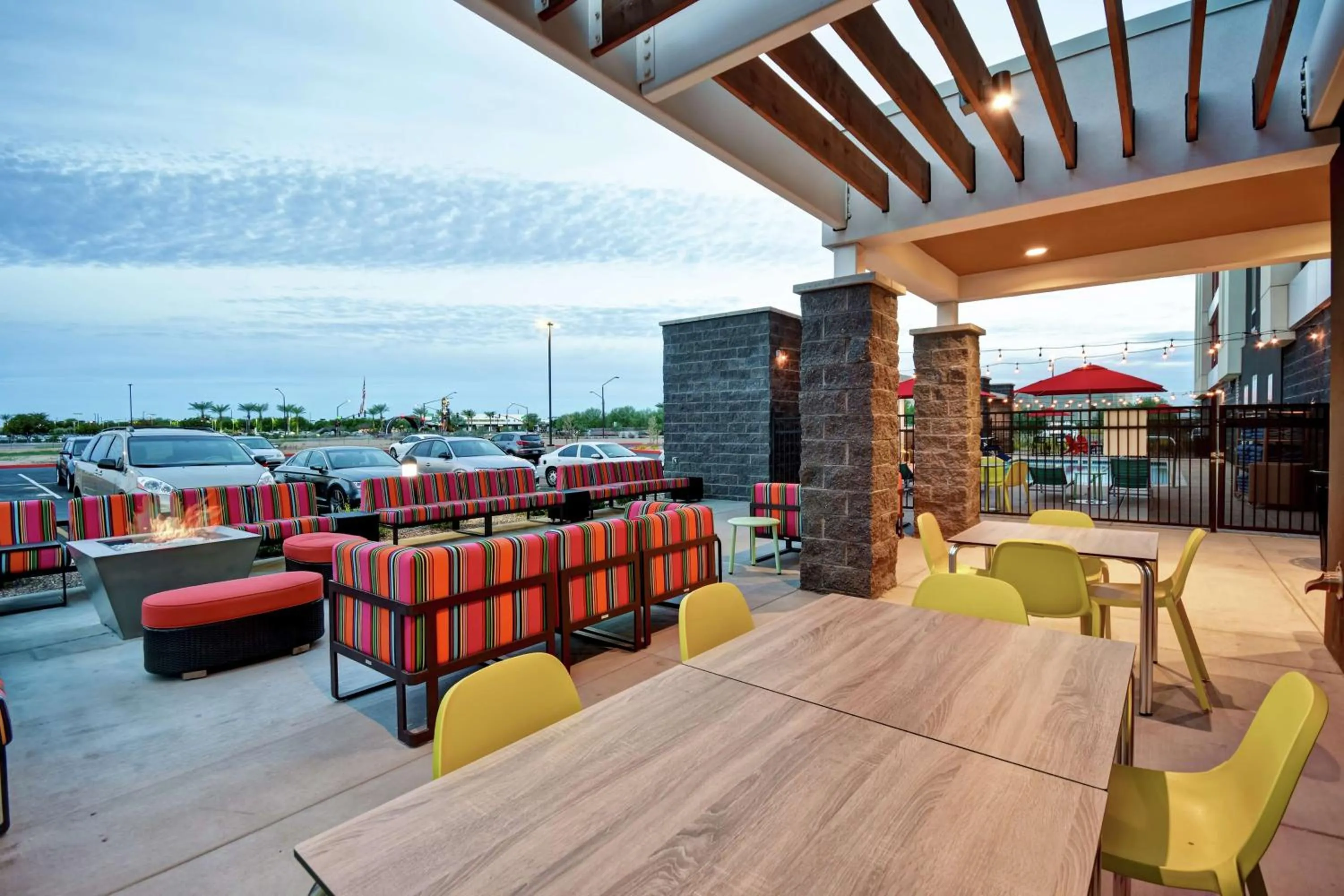 Patio in Home2 Suites by Hilton Gilbert