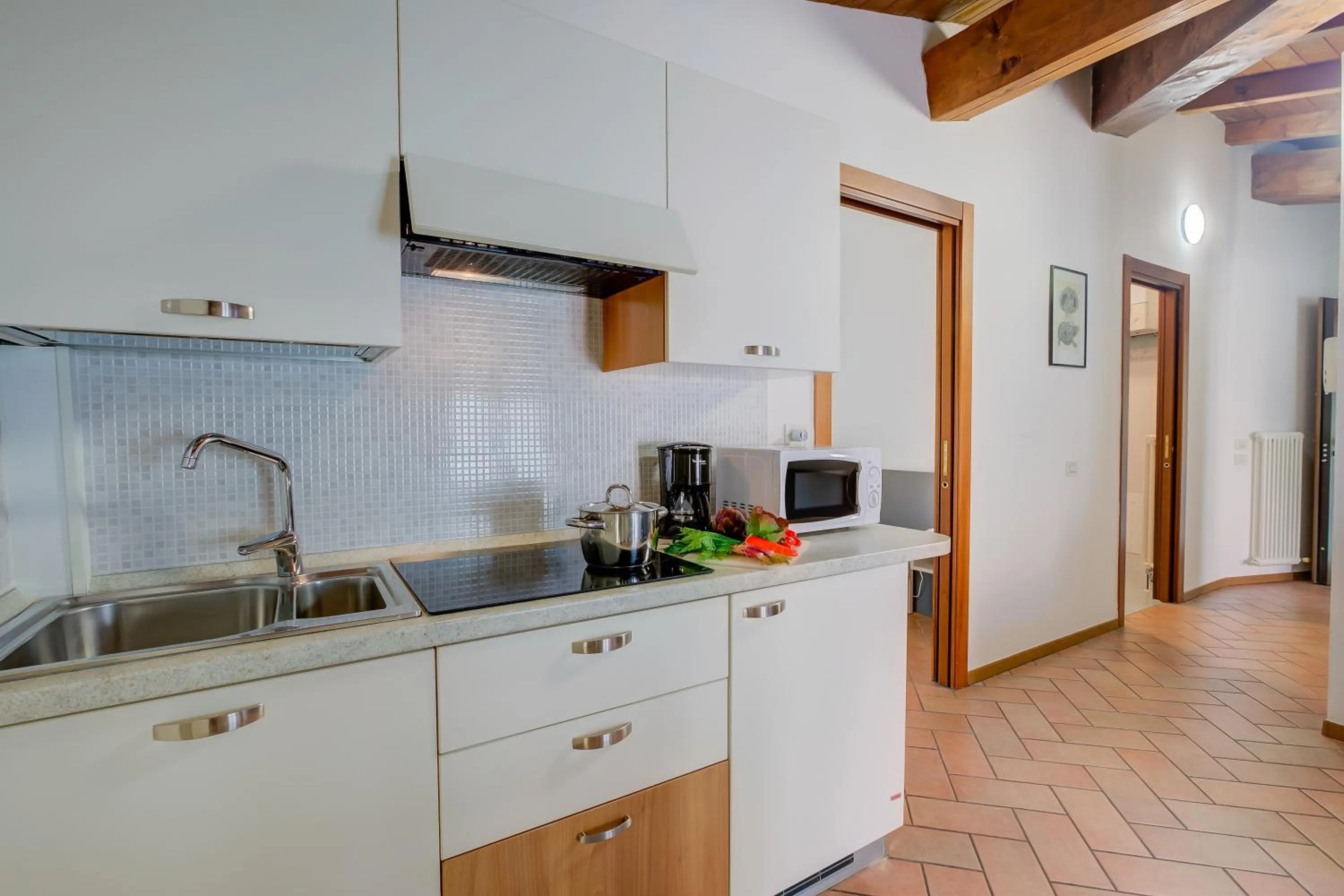 Kitchen or kitchenette in Casa Alpino